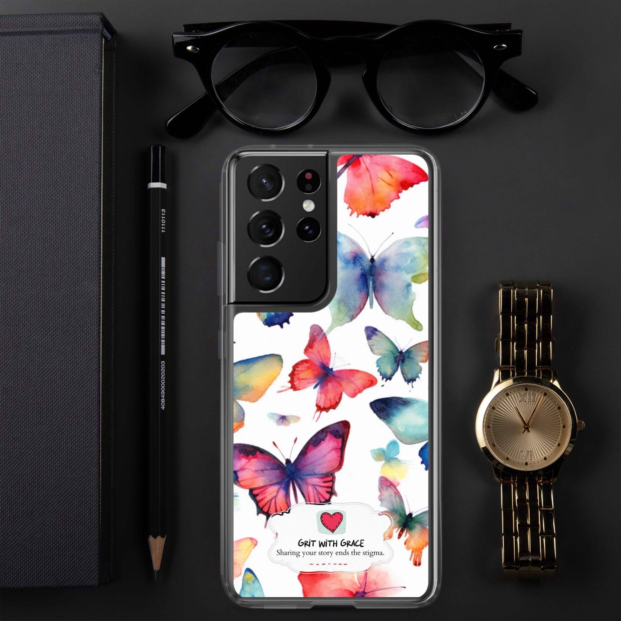 Butterfly Lover's Stylish Yet Protective Samsung Galaxy Case