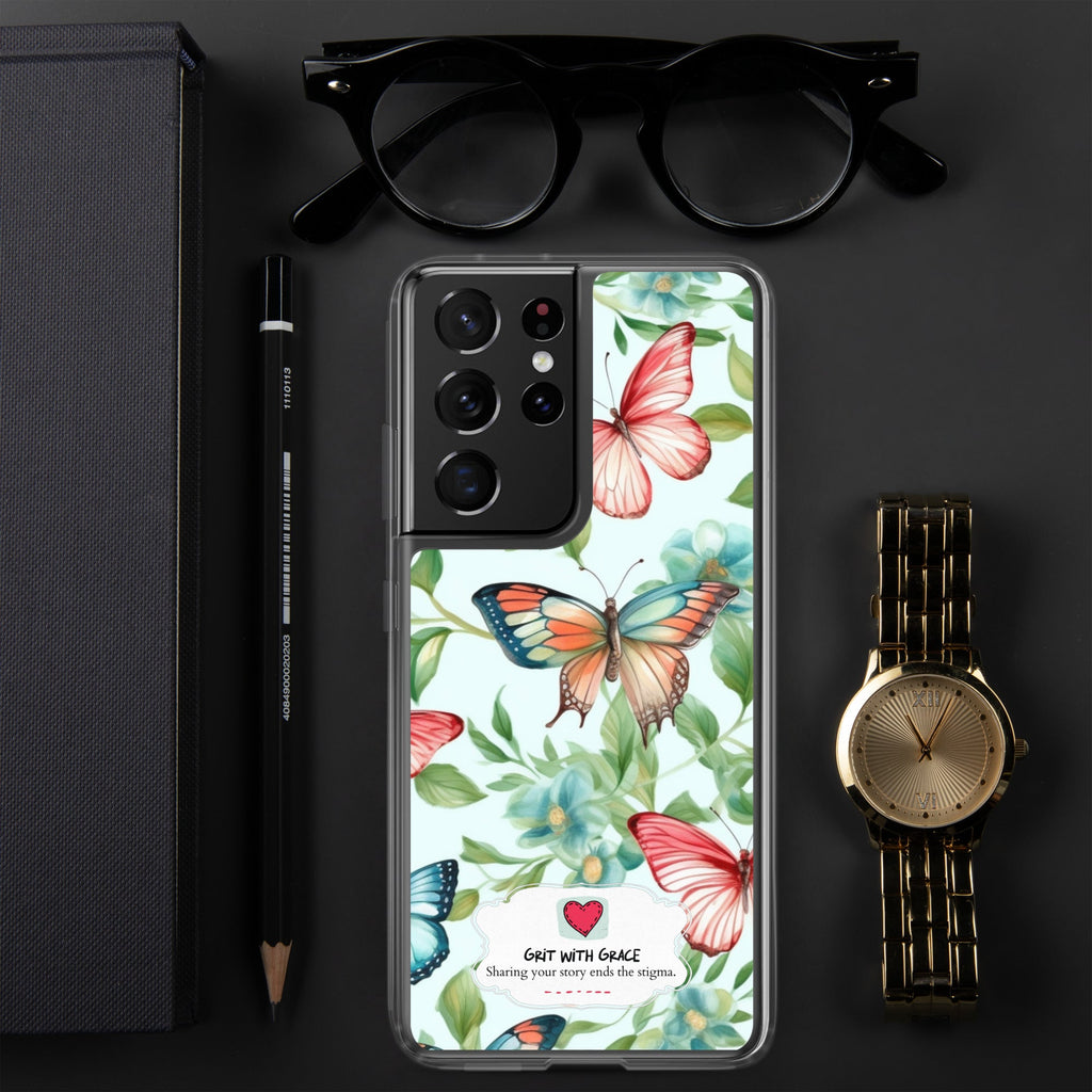 Butterfly Lover's Stylish Yet Protective Samsung Galaxy Case