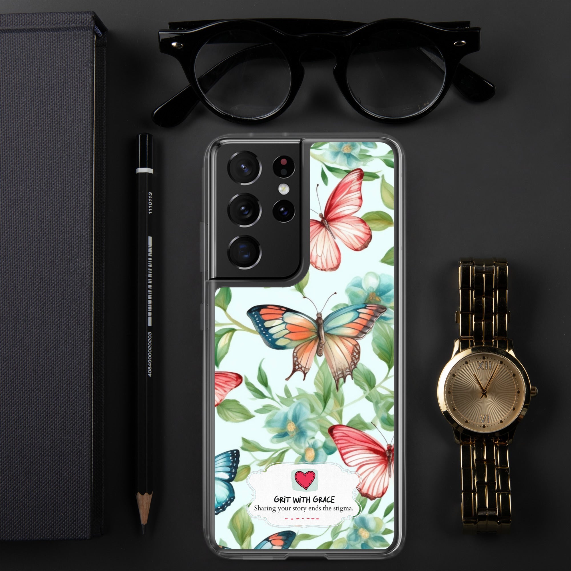 Butterfly Lover's Stylish Yet Protective Samsung Galaxy Case