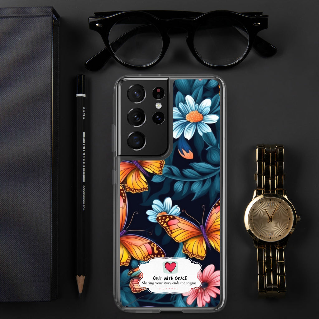 Butterfly Lover's Stylish Yet Protective Samsung Galaxy Case