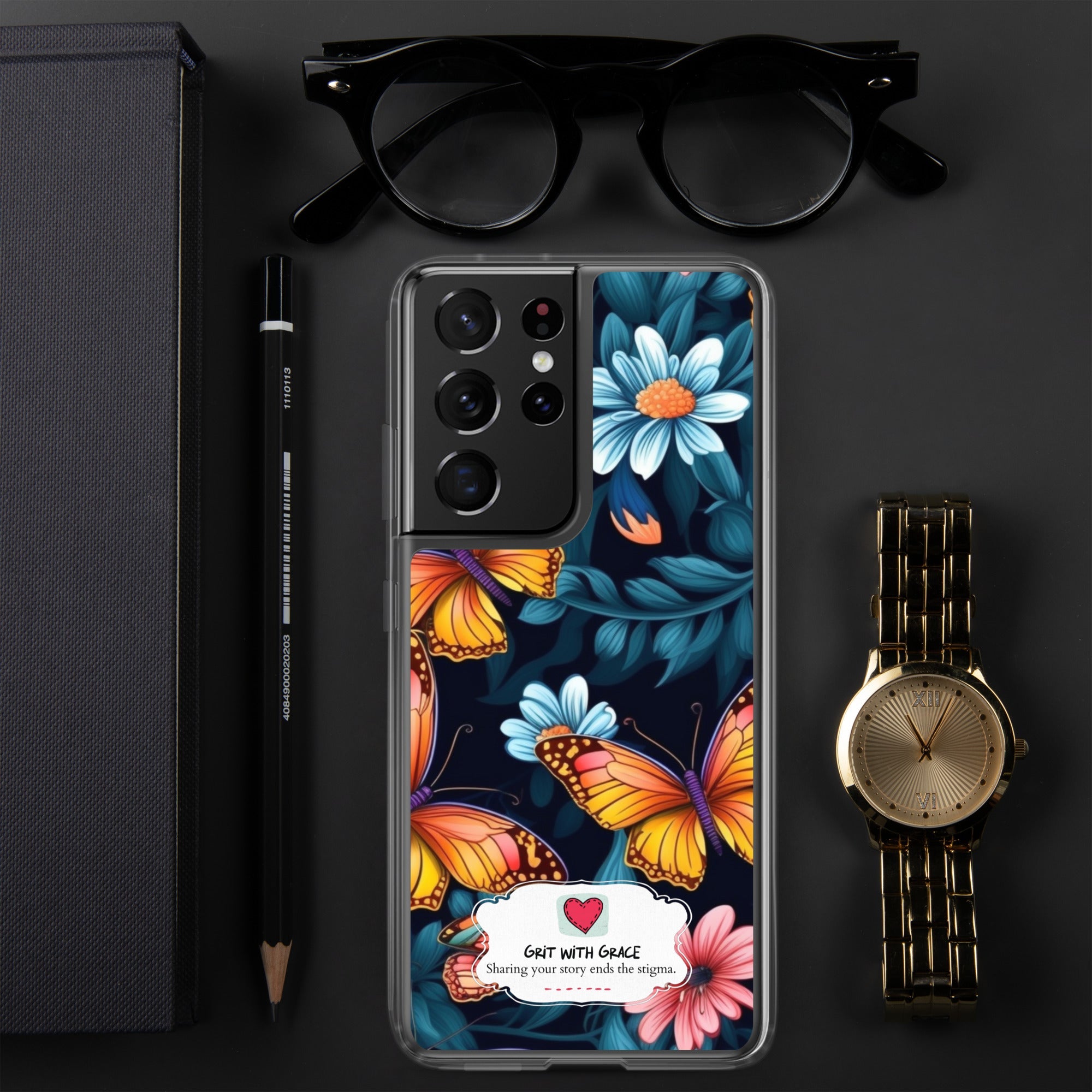 Butterfly Lover's Stylish Yet Protective Samsung Galaxy Case