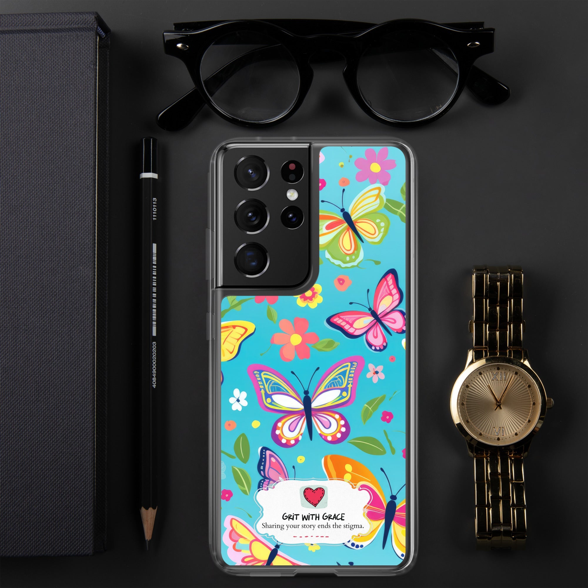 Butterfly Lover's Stylish Yet Protective Samsung Galaxy Case