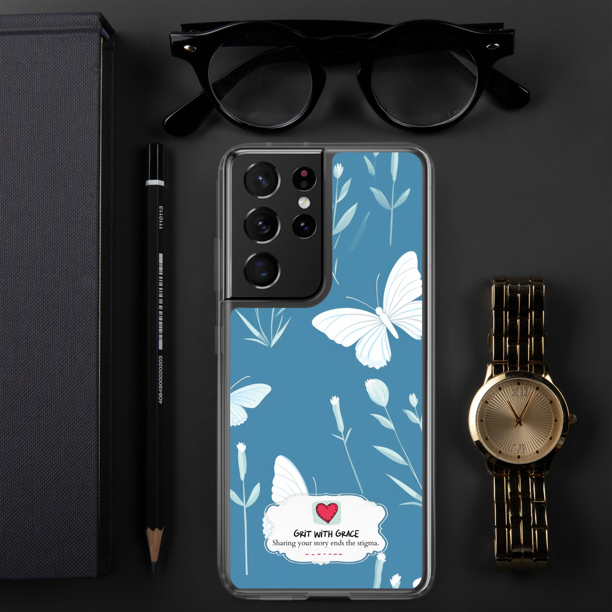 Butterfly Lover's Stylish Yet Protective Samsung Galaxy Case