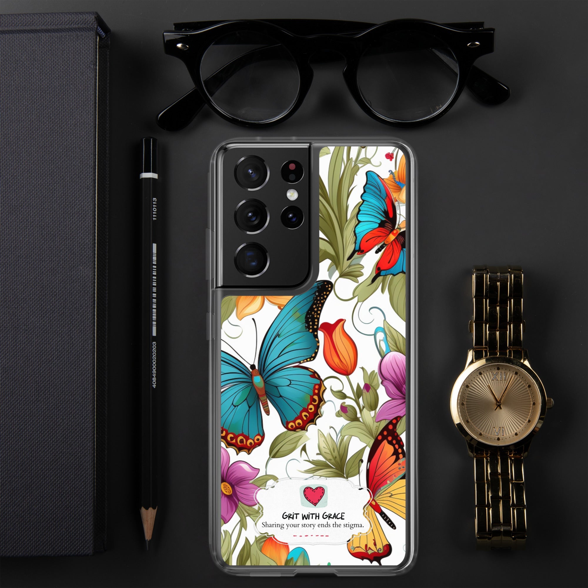 Butterfly Lover's Stylish Yet Protective Samsung Galaxy Case