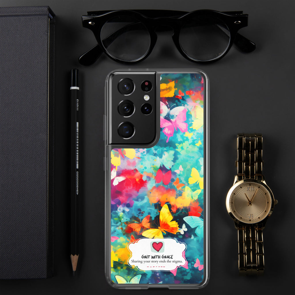 Butterfly Lover's Stylish Yet Protective Samsung Galaxy Case