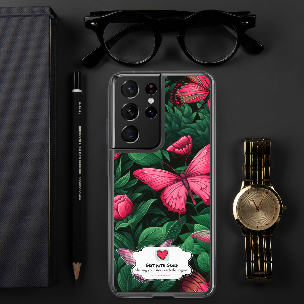 Butterfly Lover's Stylish Yet Protective Samsung Galaxy Case