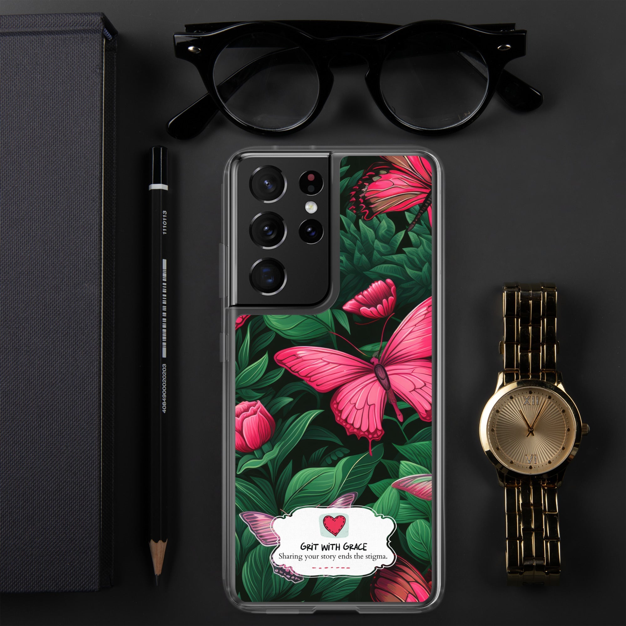 Butterfly Lover's Stylish Yet Protective Samsung Galaxy Case
