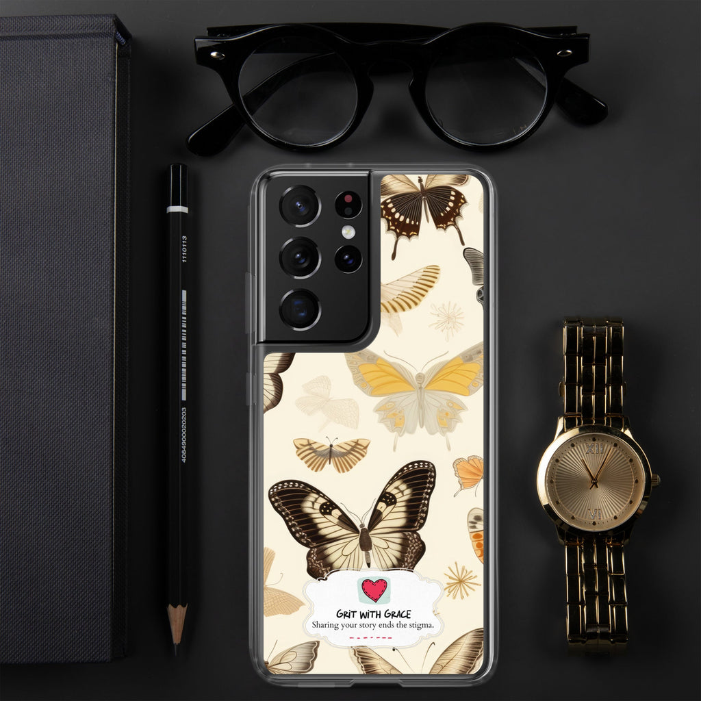 Butterfly Lover's Stylish Yet Protective Samsung Galaxy Case