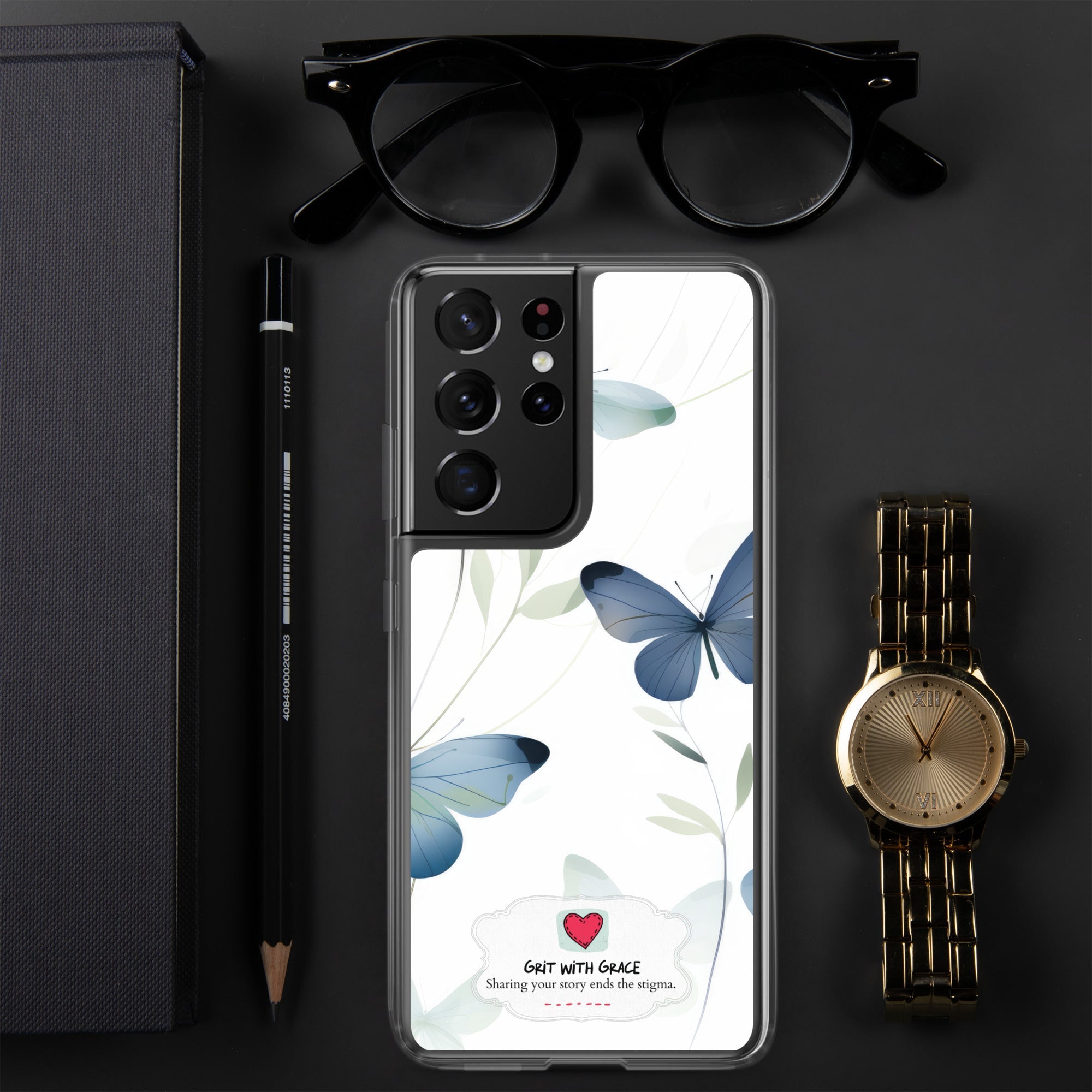 Butterfly Lover's Stylish Yet Protective Samsung Galaxy Case