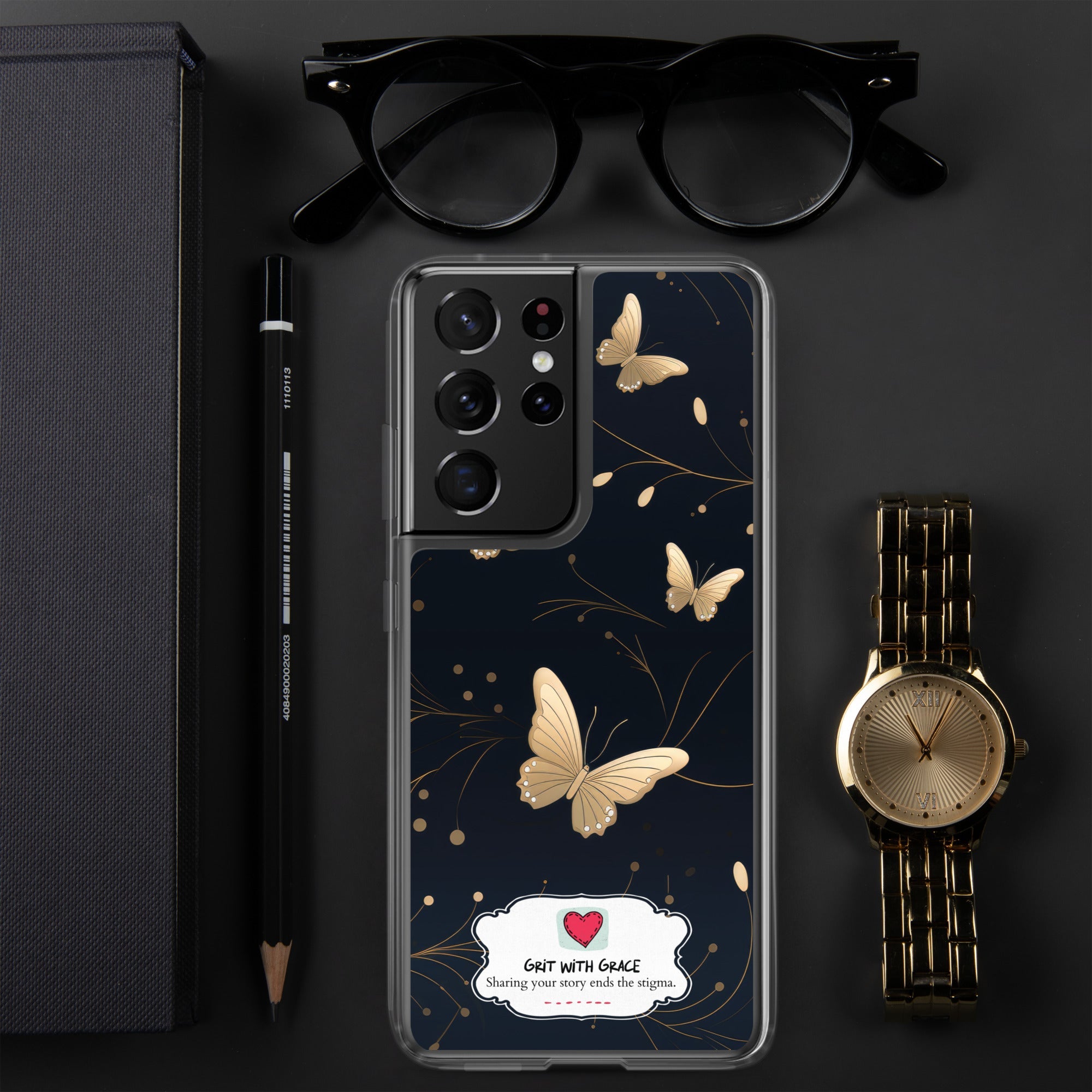Butterfly Lover's Stylish Yet Protective Samsung Galaxy Case