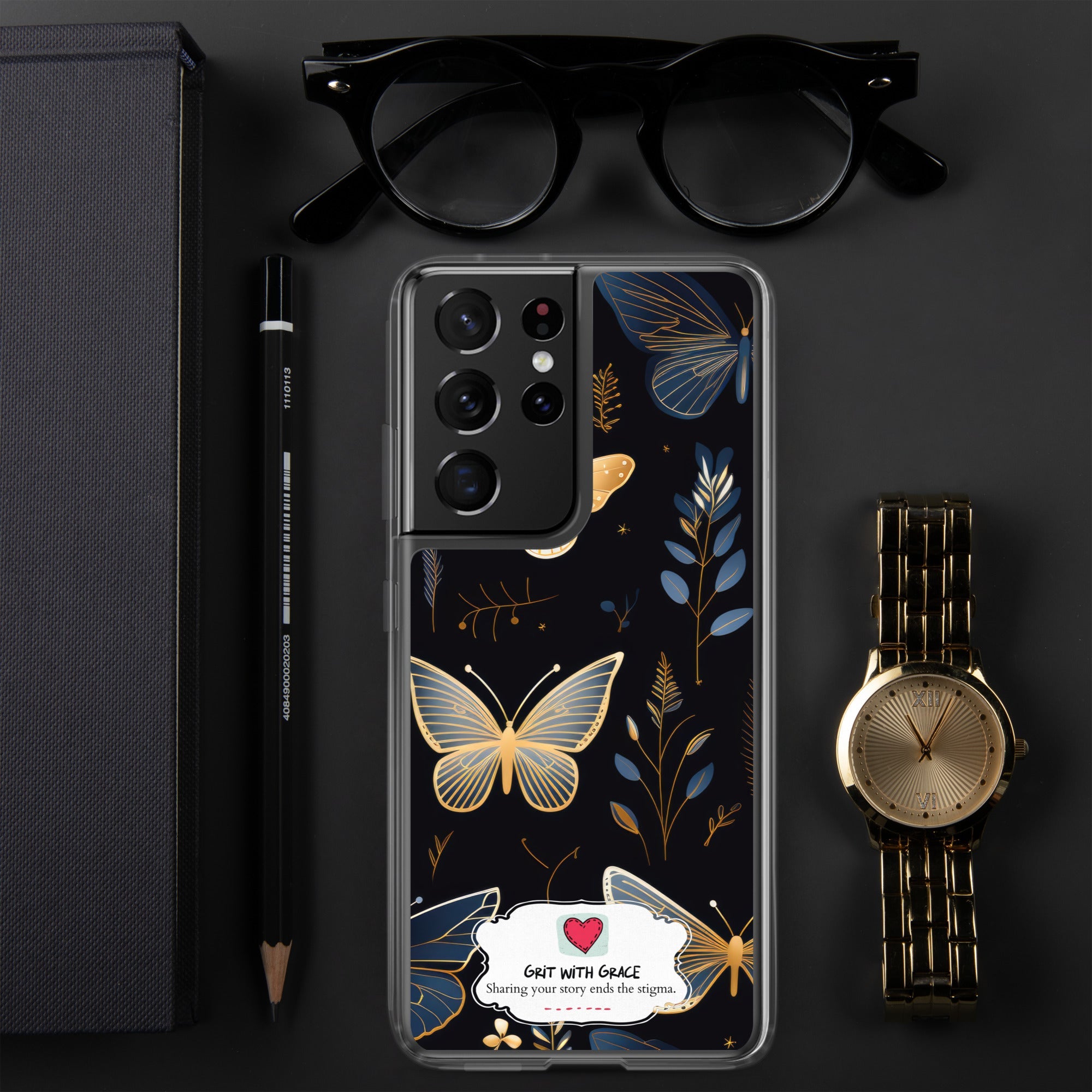 Butterfly Lover's Stylish Yet Protective Samsung Galaxy Case