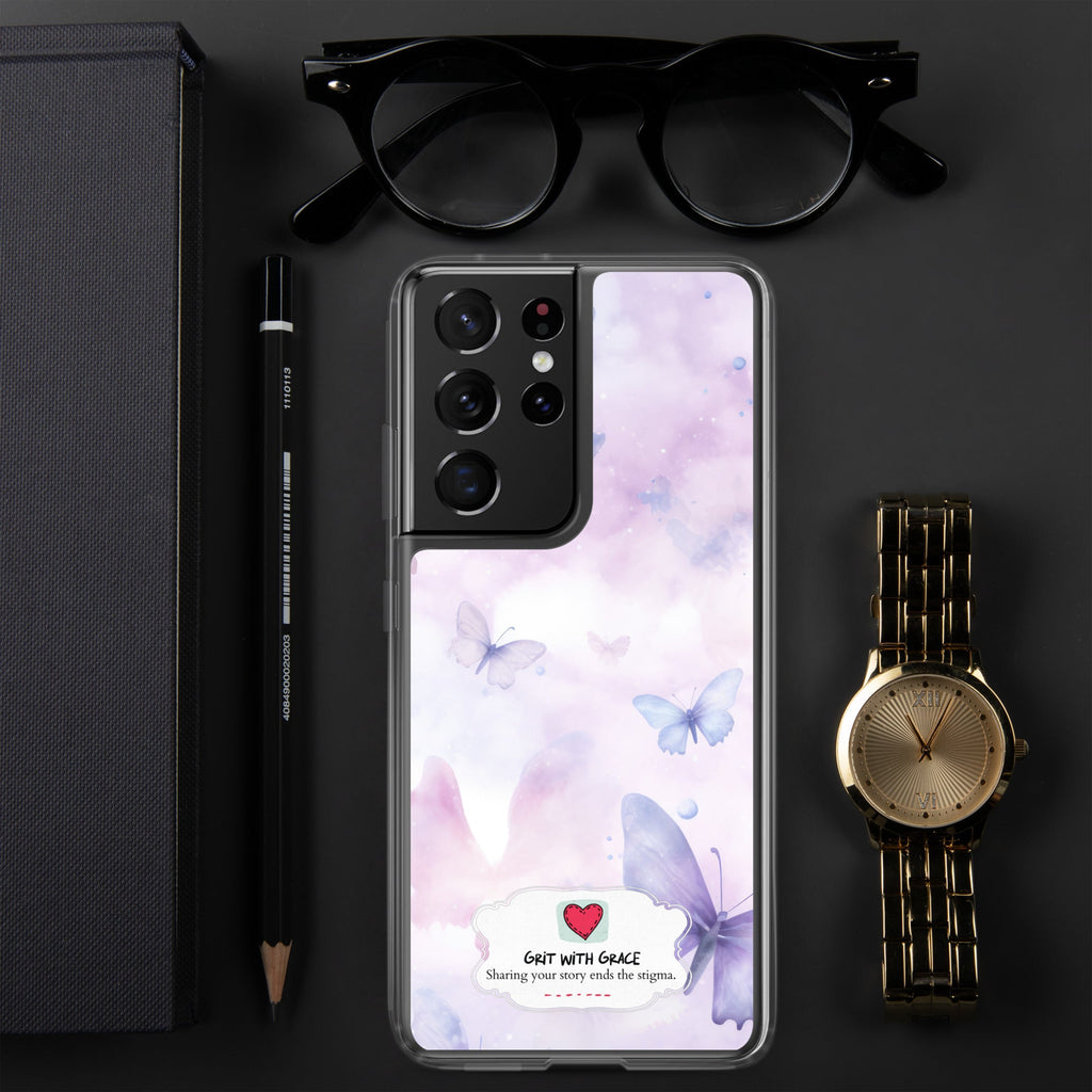 Butterfly Lover's Stylish Yet Protective Samsung Galaxy Case