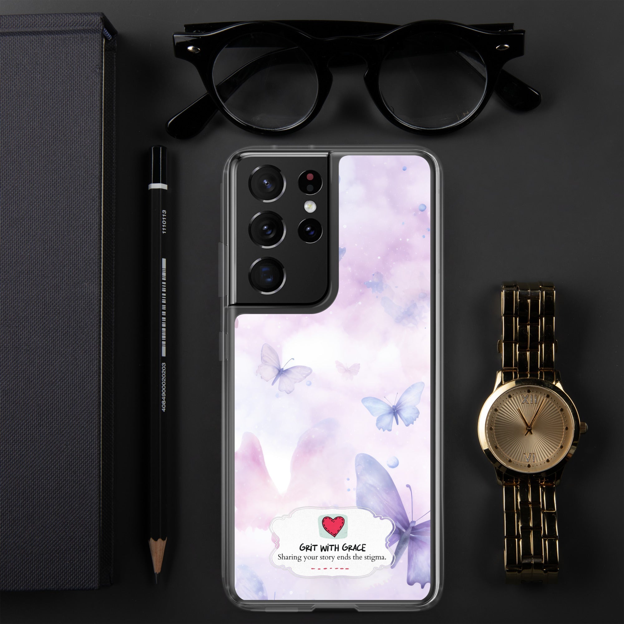 Butterfly Lover's Stylish Yet Protective Samsung Galaxy Case