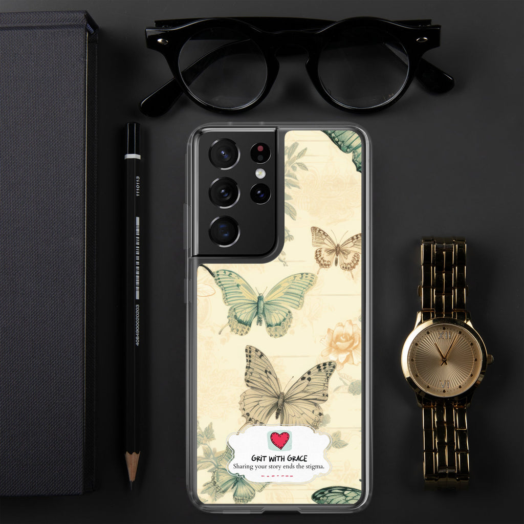 Butterfly Lover's Stylish Yet Protective Samsung Galaxy Case