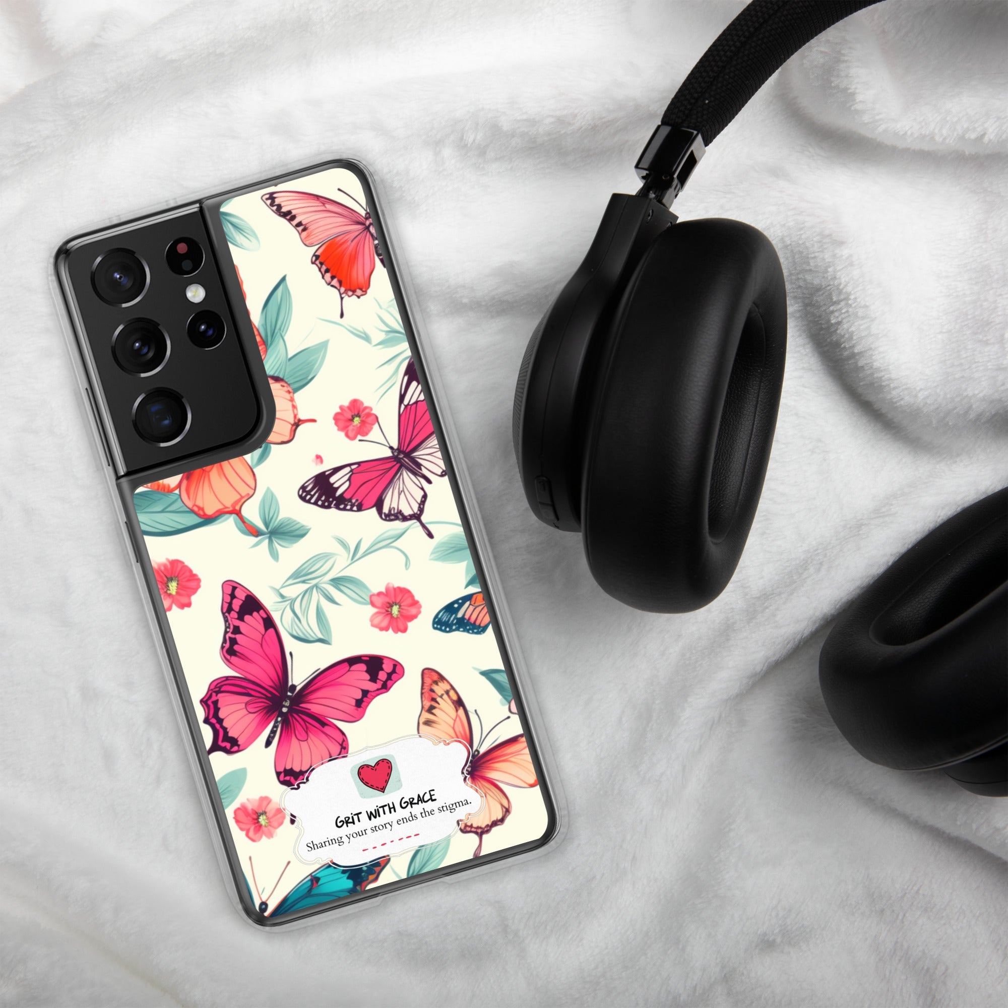 Butterfly Lover's Stylish Yet Protective Samsung Galaxy Case