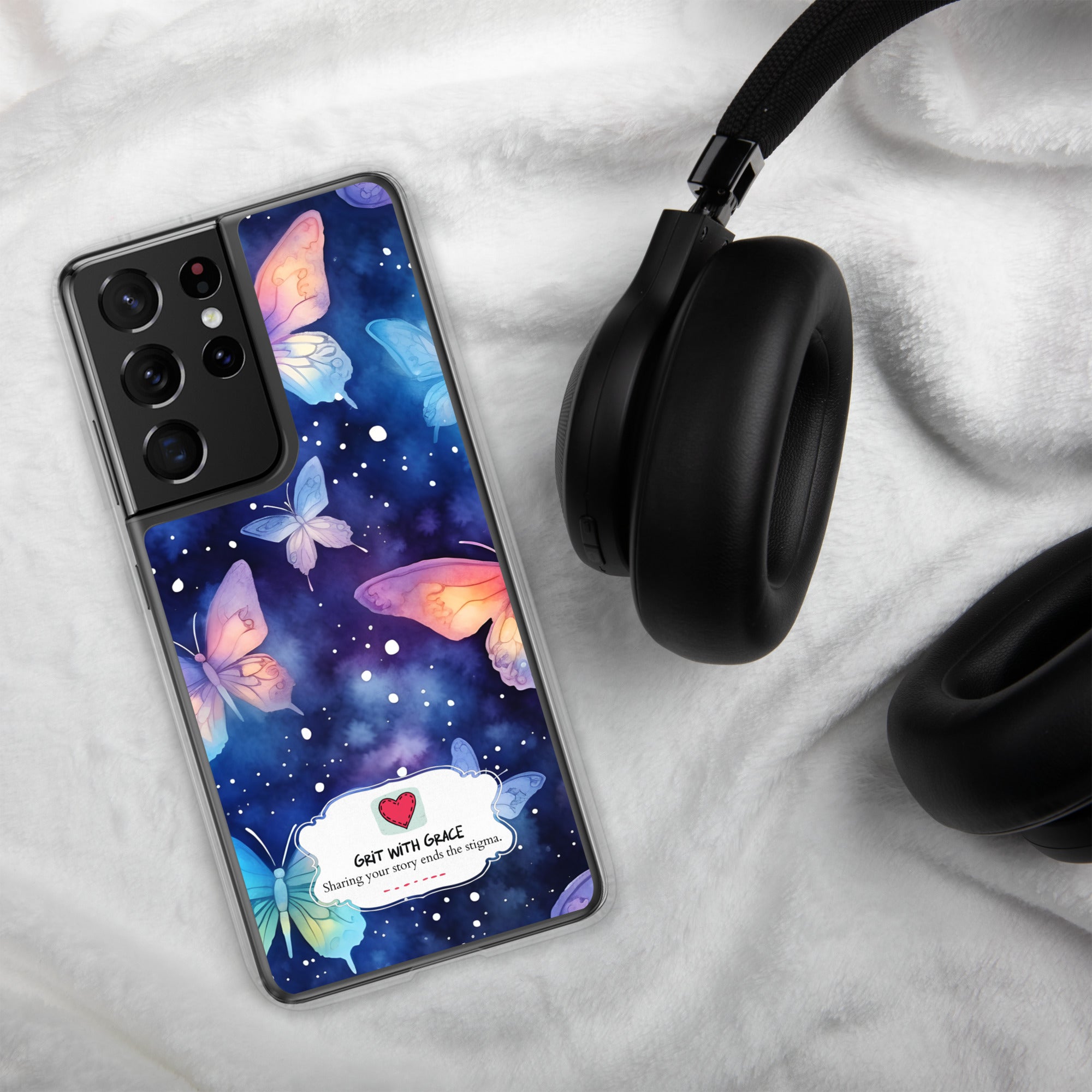 Butterfly Lover's Stylish Yet Protective Samsung Galaxy Case