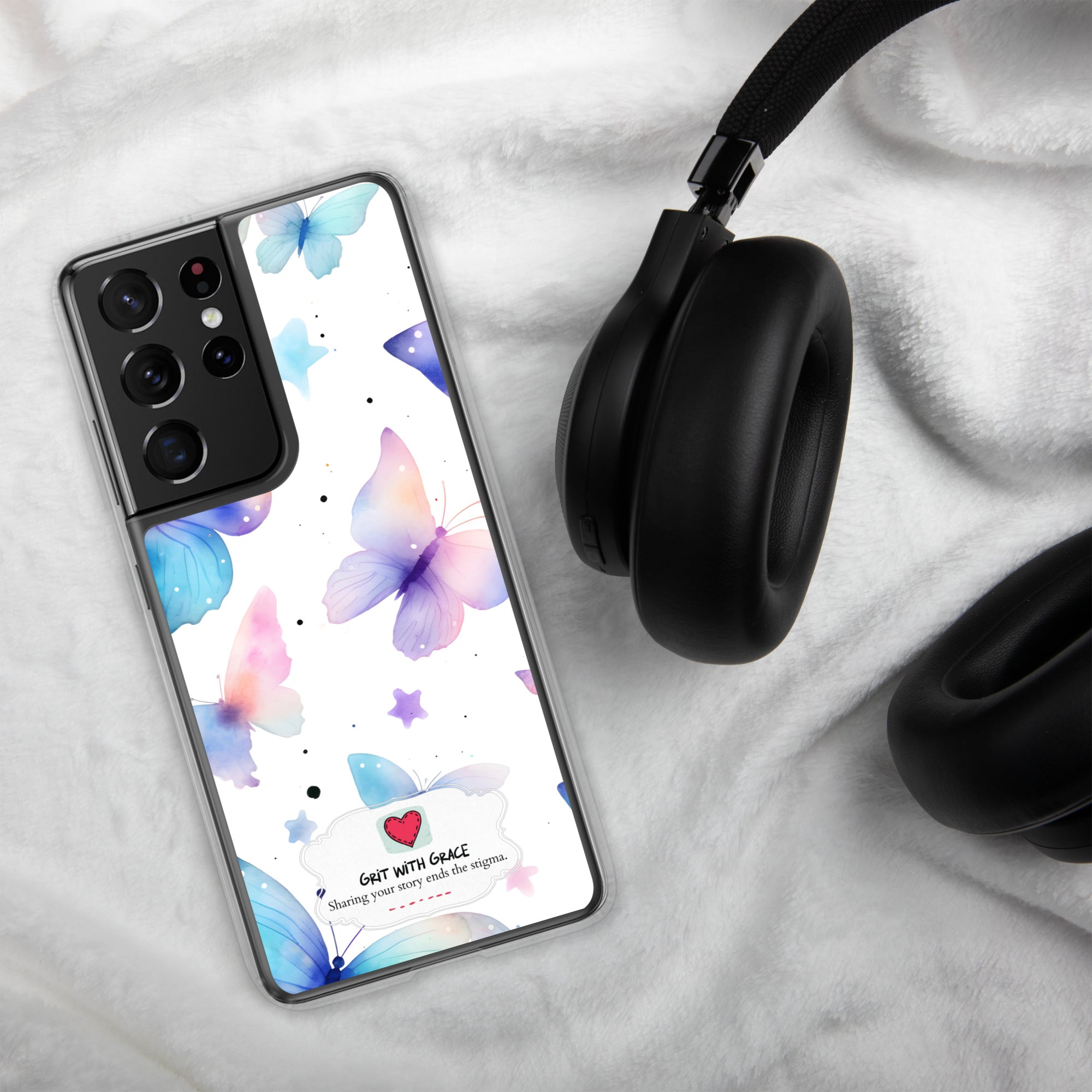 Butterfly Lover's Stylish Yet Protective Samsung Galaxy Case