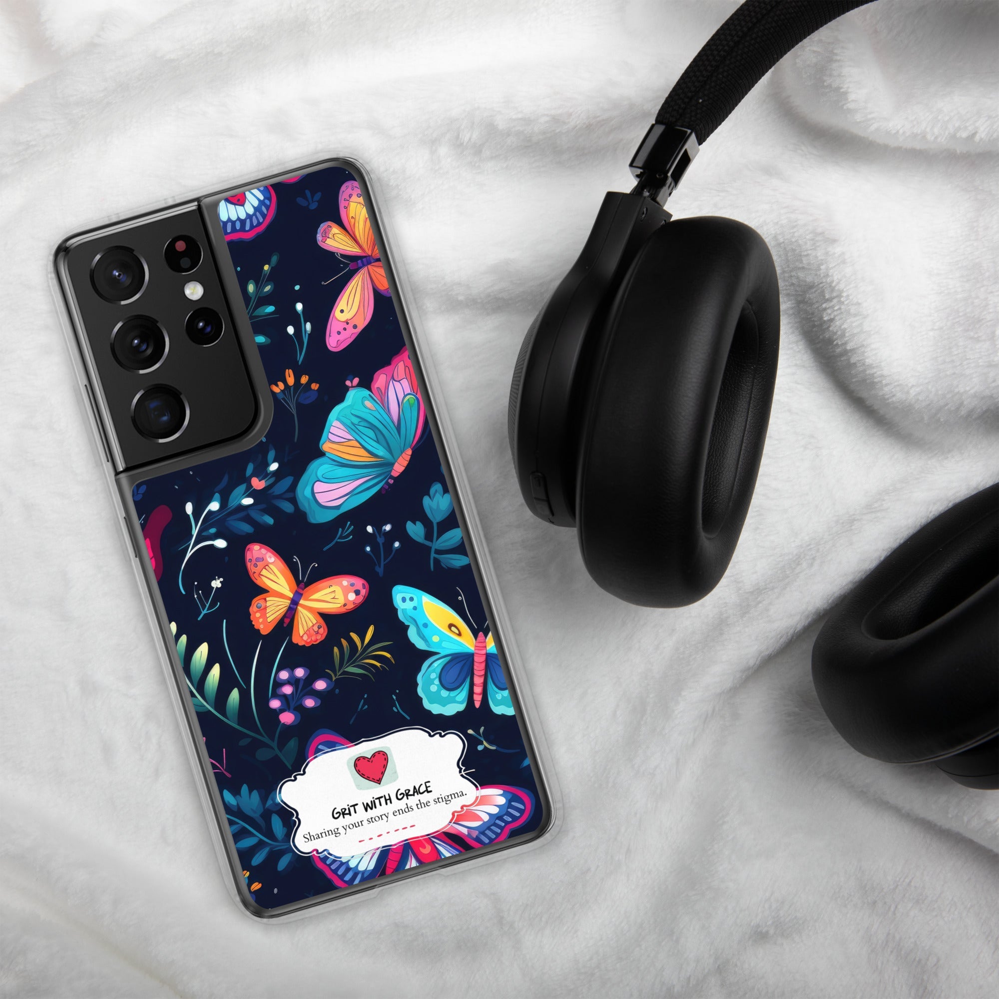 Butterfly Lover's Stylish Yet Protective Samsung Galaxy Case