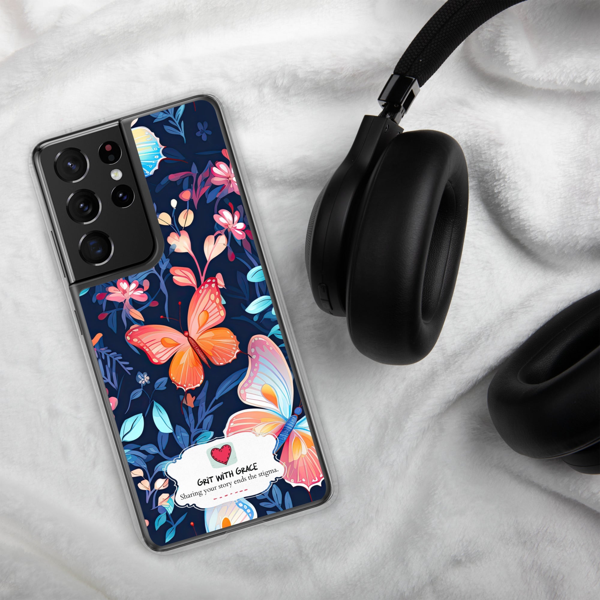 Butterfly Lover's Stylish Yet Protective Samsung Galaxy Case