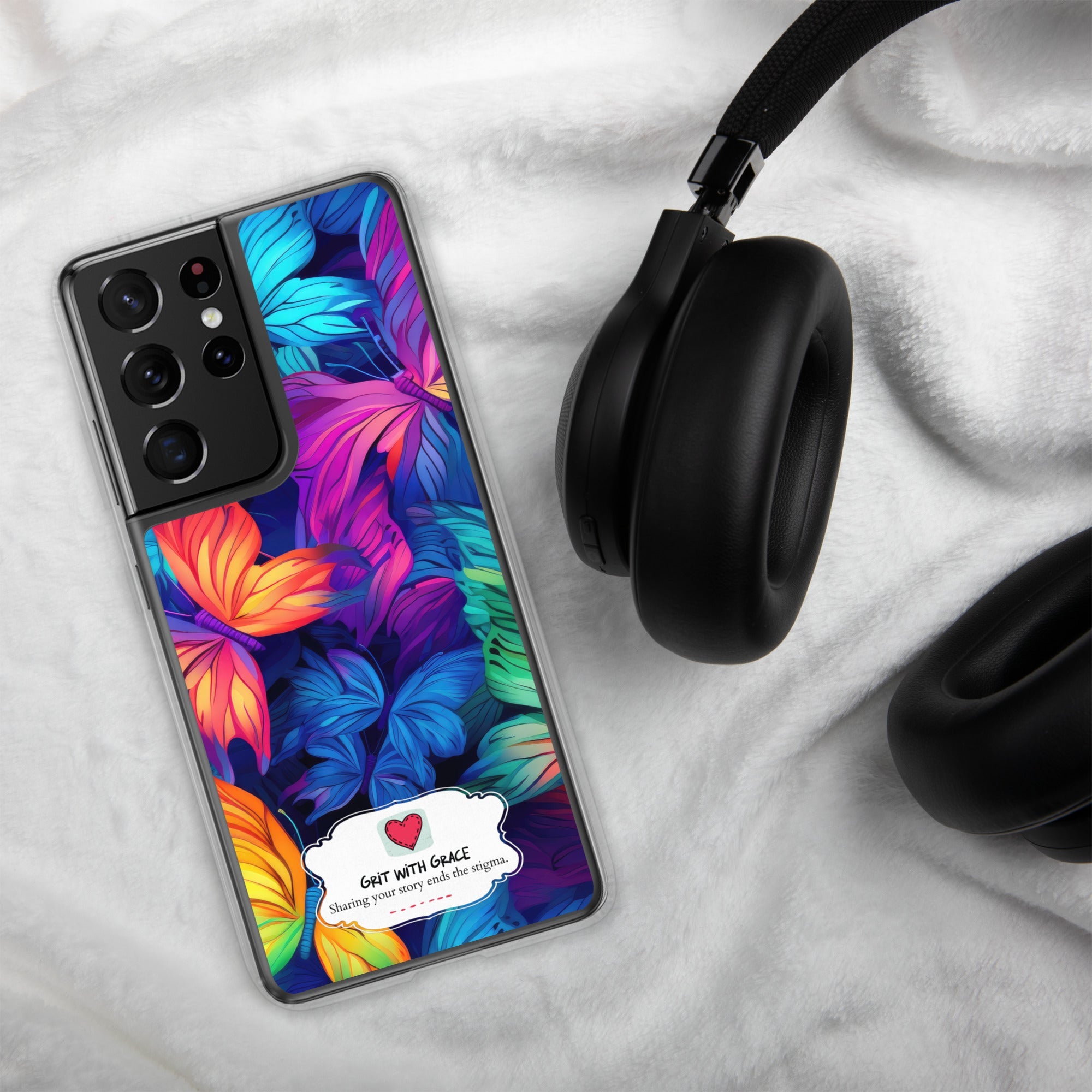 Butterfly Lover's Stylish Yet Protective Samsung Galaxy Case