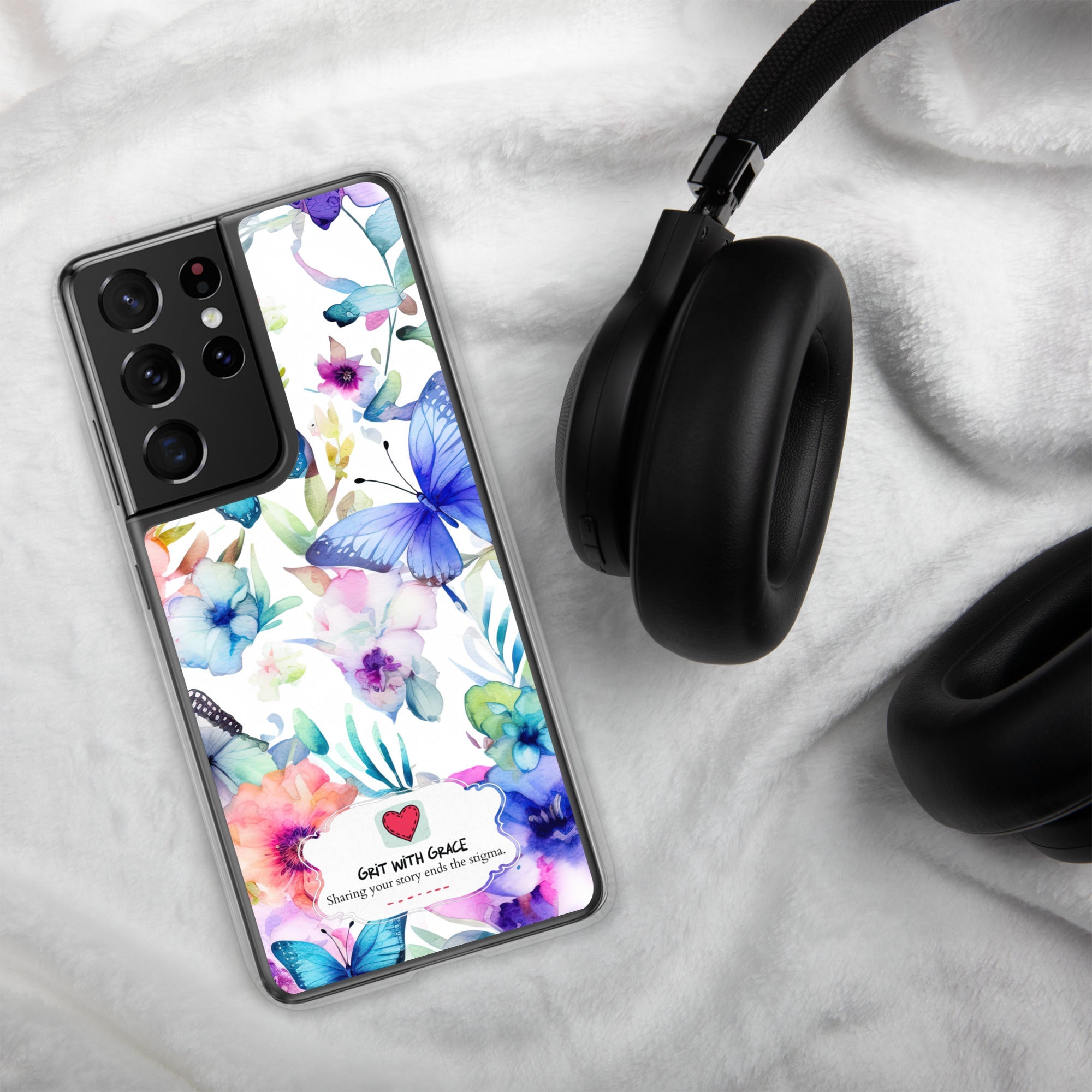 Butterfly Lover's Stylish Yet Protective Samsung Galaxy Case
