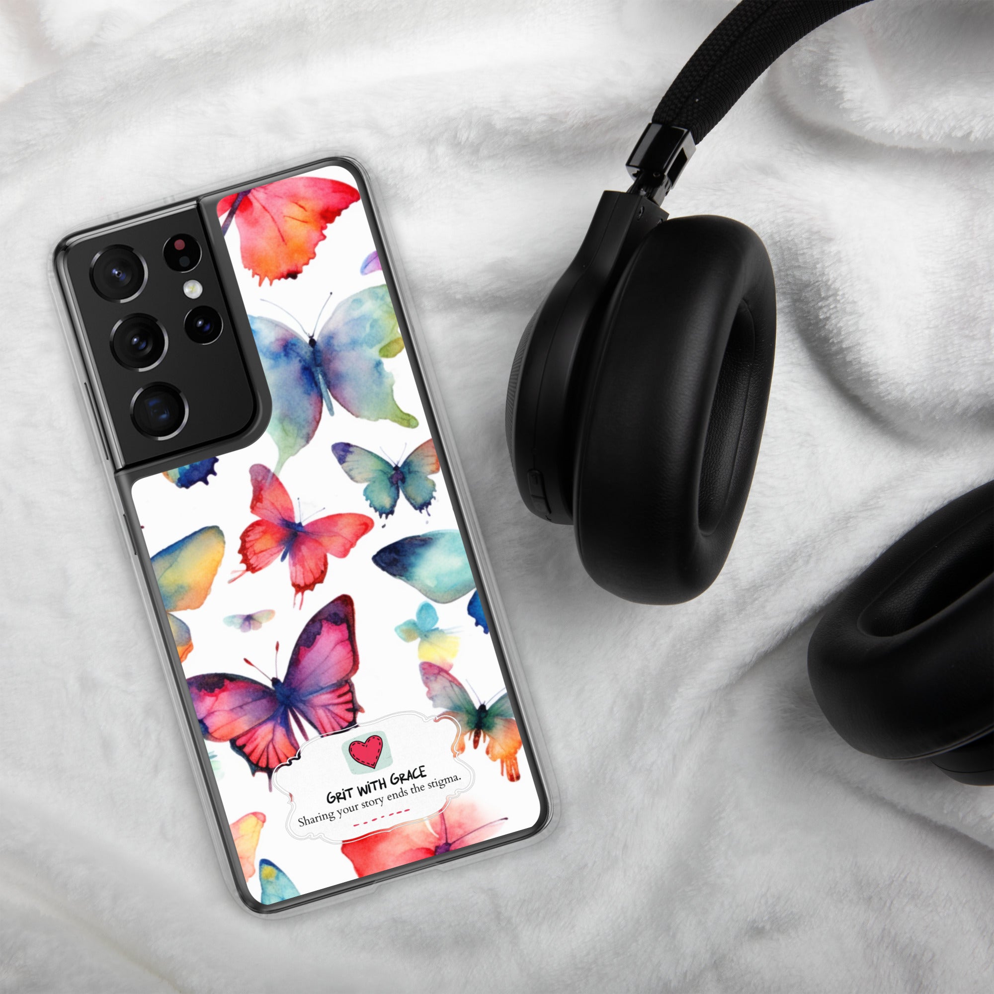 Butterfly Lover's Stylish Yet Protective Samsung Galaxy Case