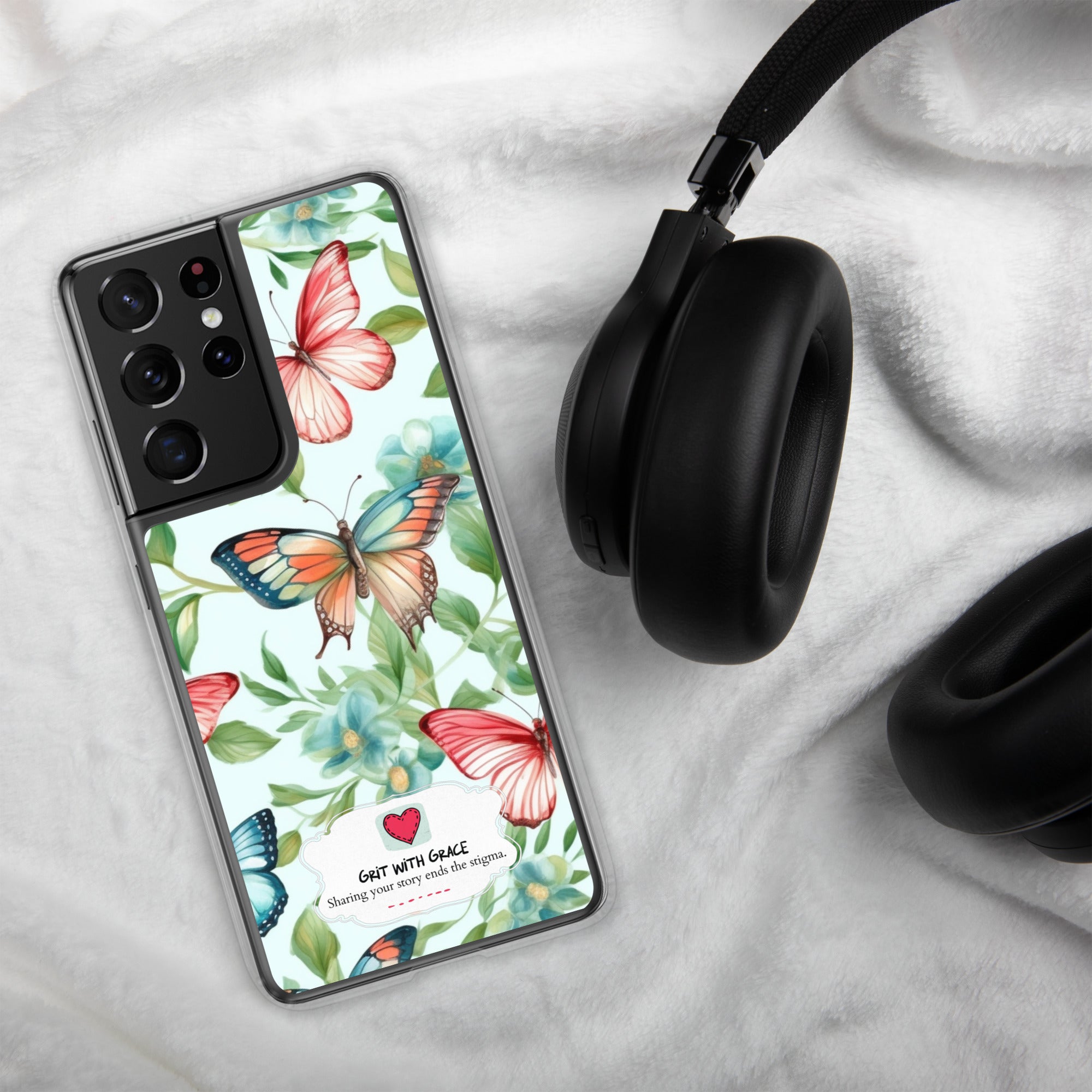Butterfly Lover's Stylish Yet Protective Samsung Galaxy Case