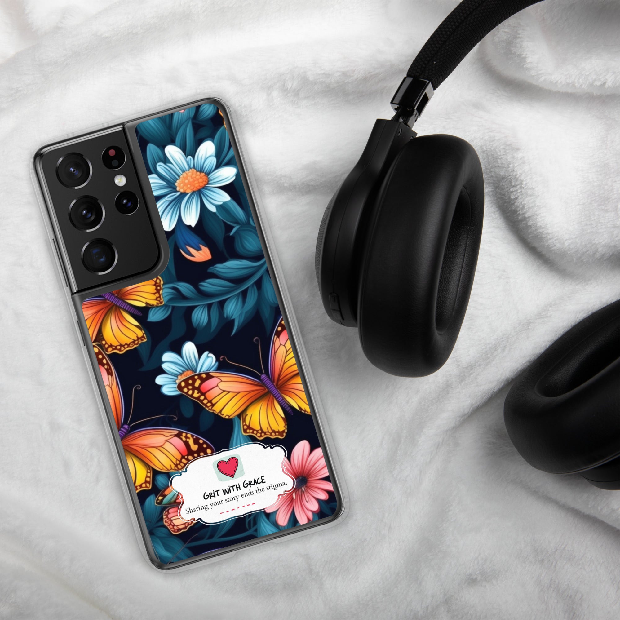 Butterfly Lover's Stylish Yet Protective Samsung Galaxy Case