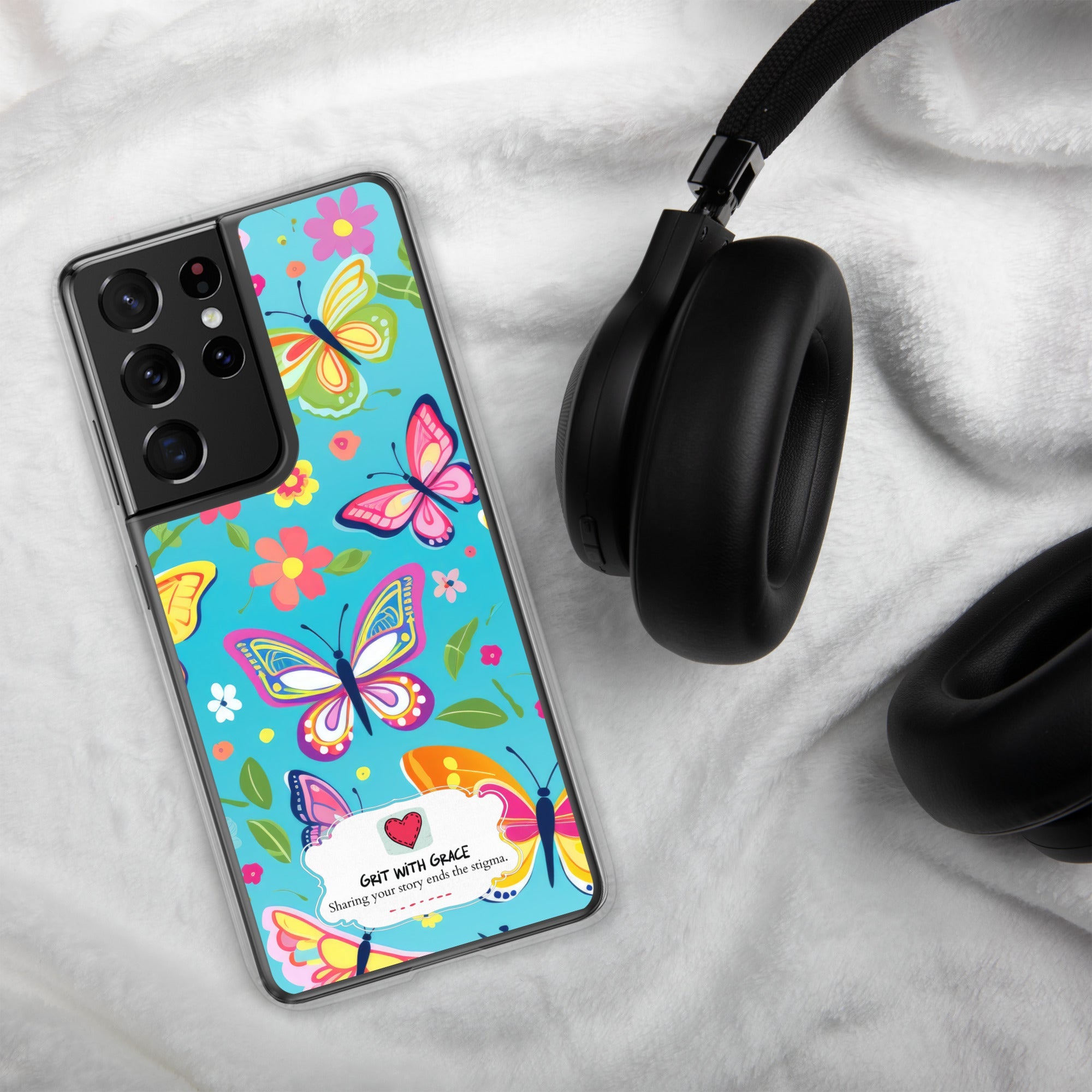 Butterfly Lover's Stylish Yet Protective Samsung Galaxy Case