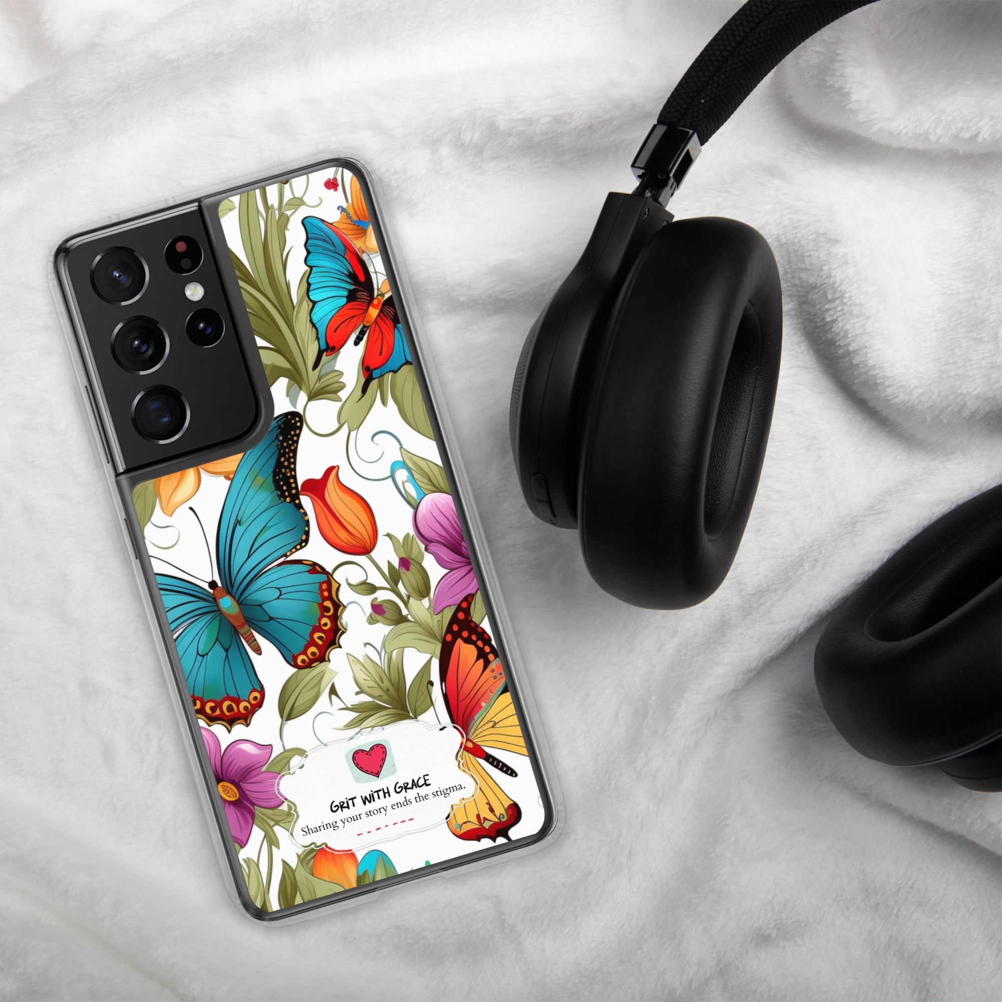 Butterfly Lover's Stylish Yet Protective Samsung Galaxy Case