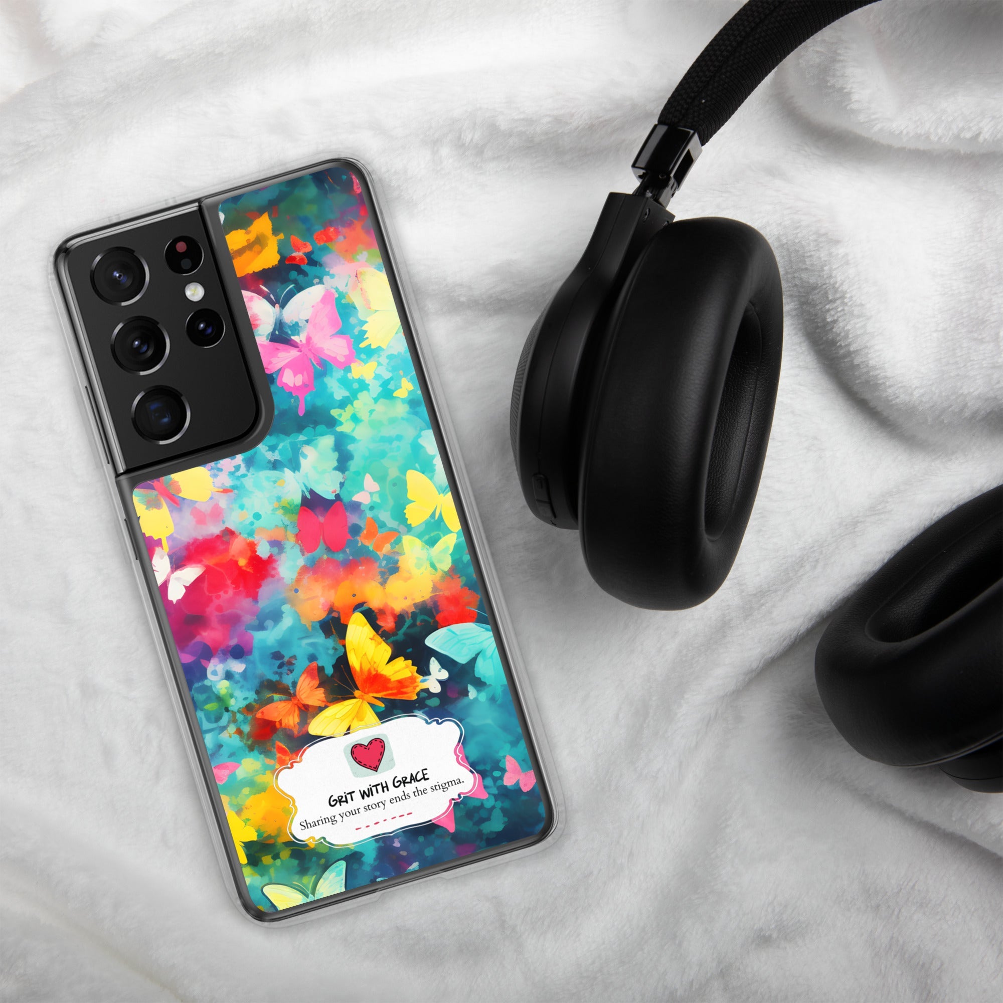 Butterfly Lover's Stylish Yet Protective Samsung Galaxy Case