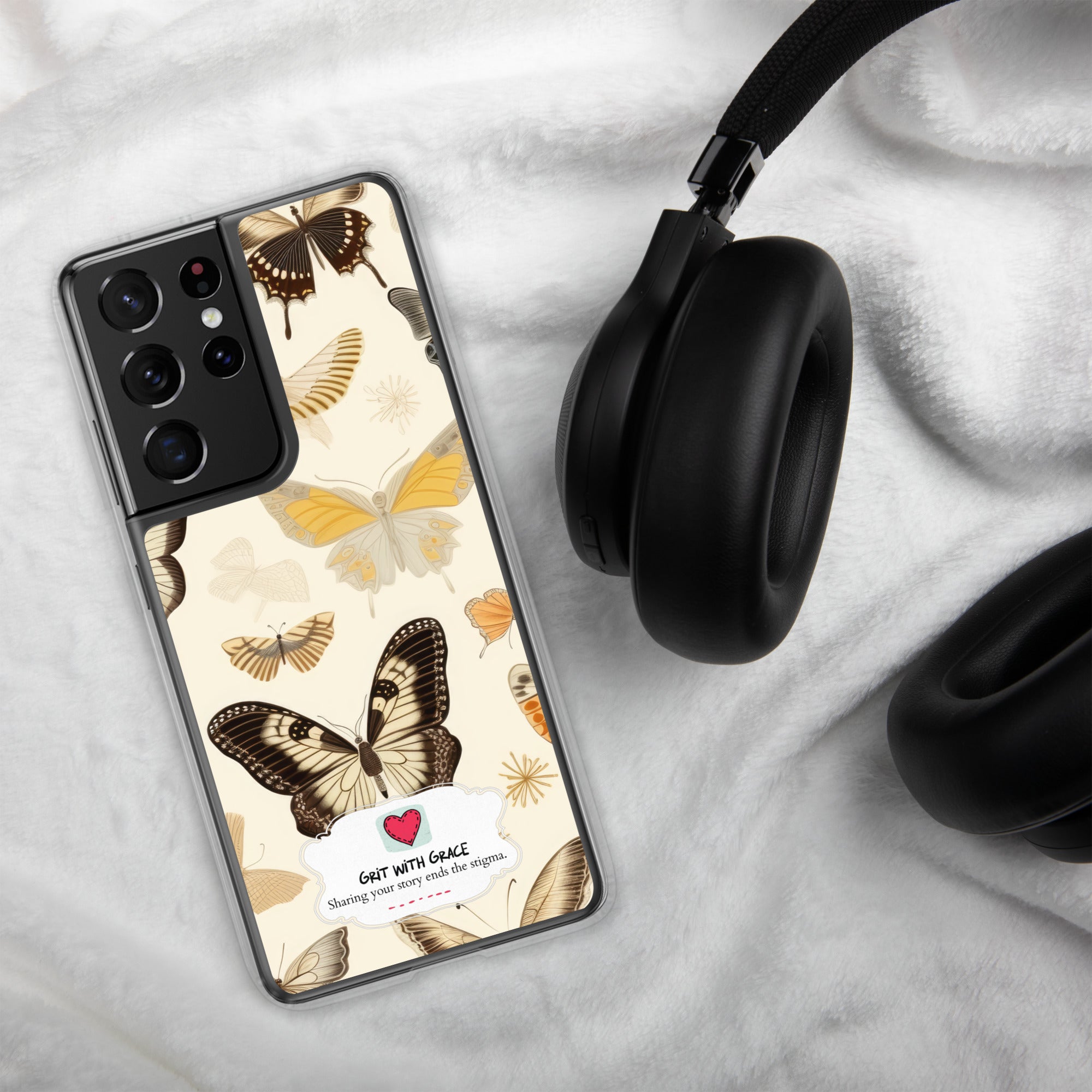 Butterfly Lover's Stylish Yet Protective Samsung Galaxy Case