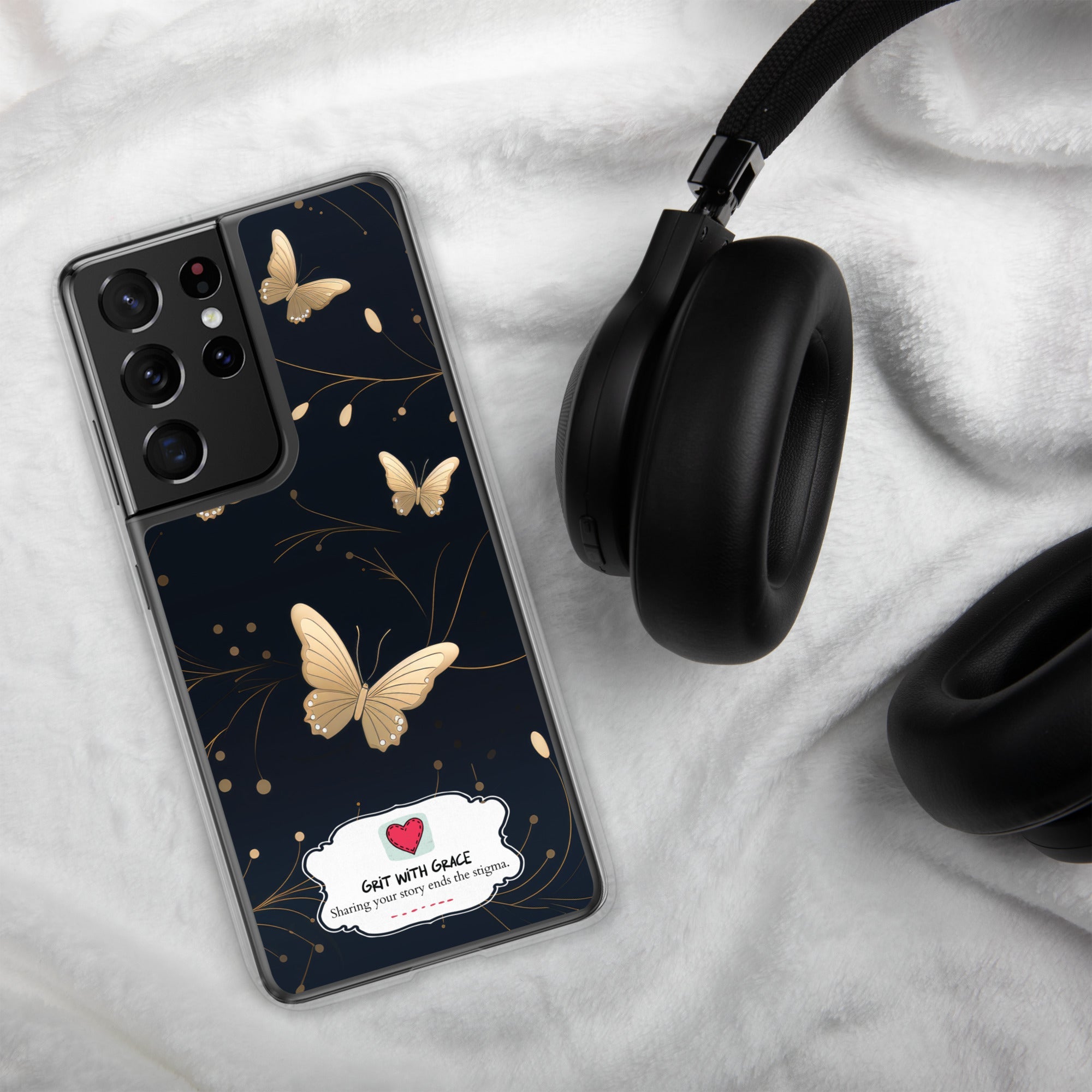 Butterfly Lover's Stylish Yet Protective Samsung Galaxy Case