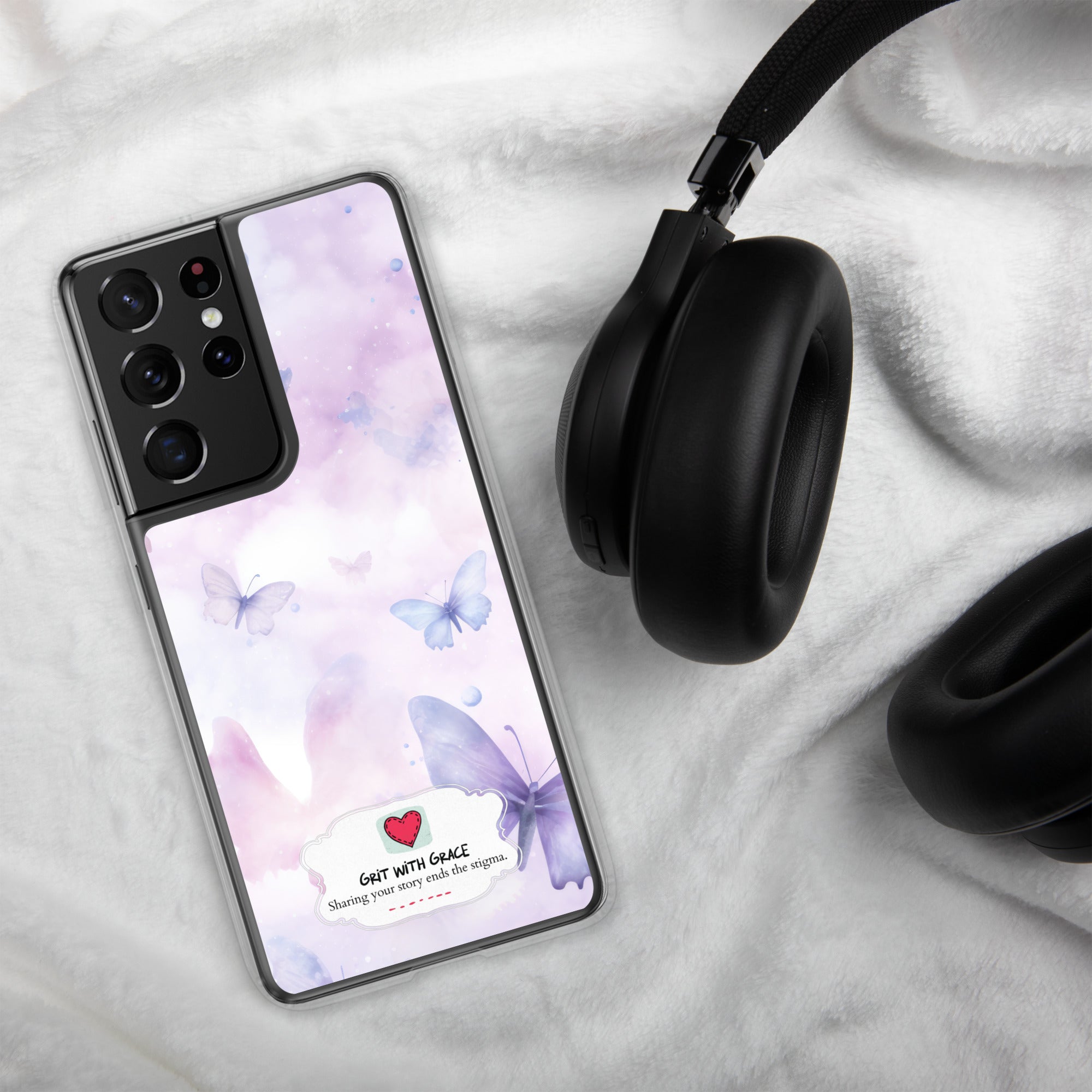 Butterfly Lover's Stylish Yet Protective Samsung Galaxy Case