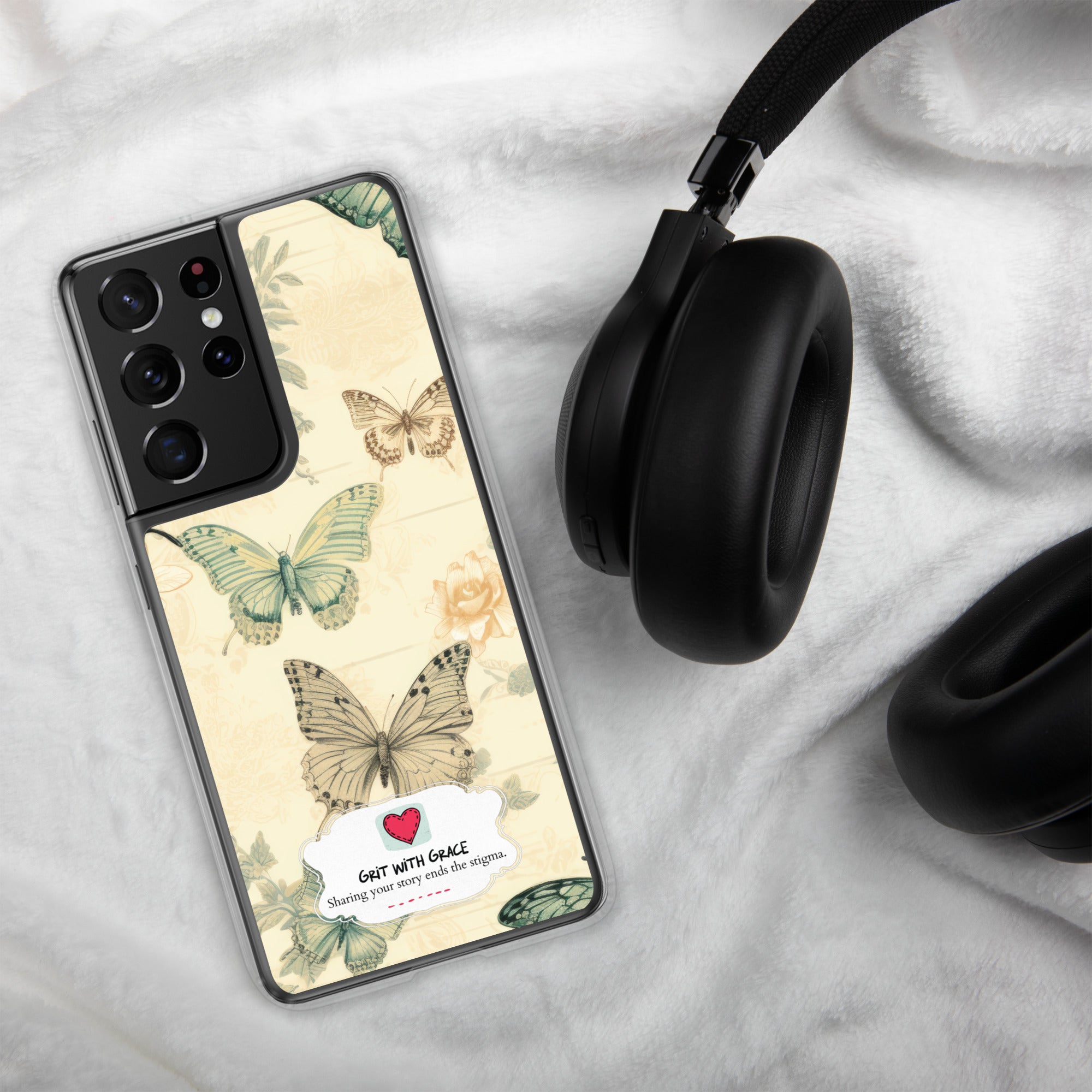 Butterfly Lover's Stylish Yet Protective Samsung Galaxy Case