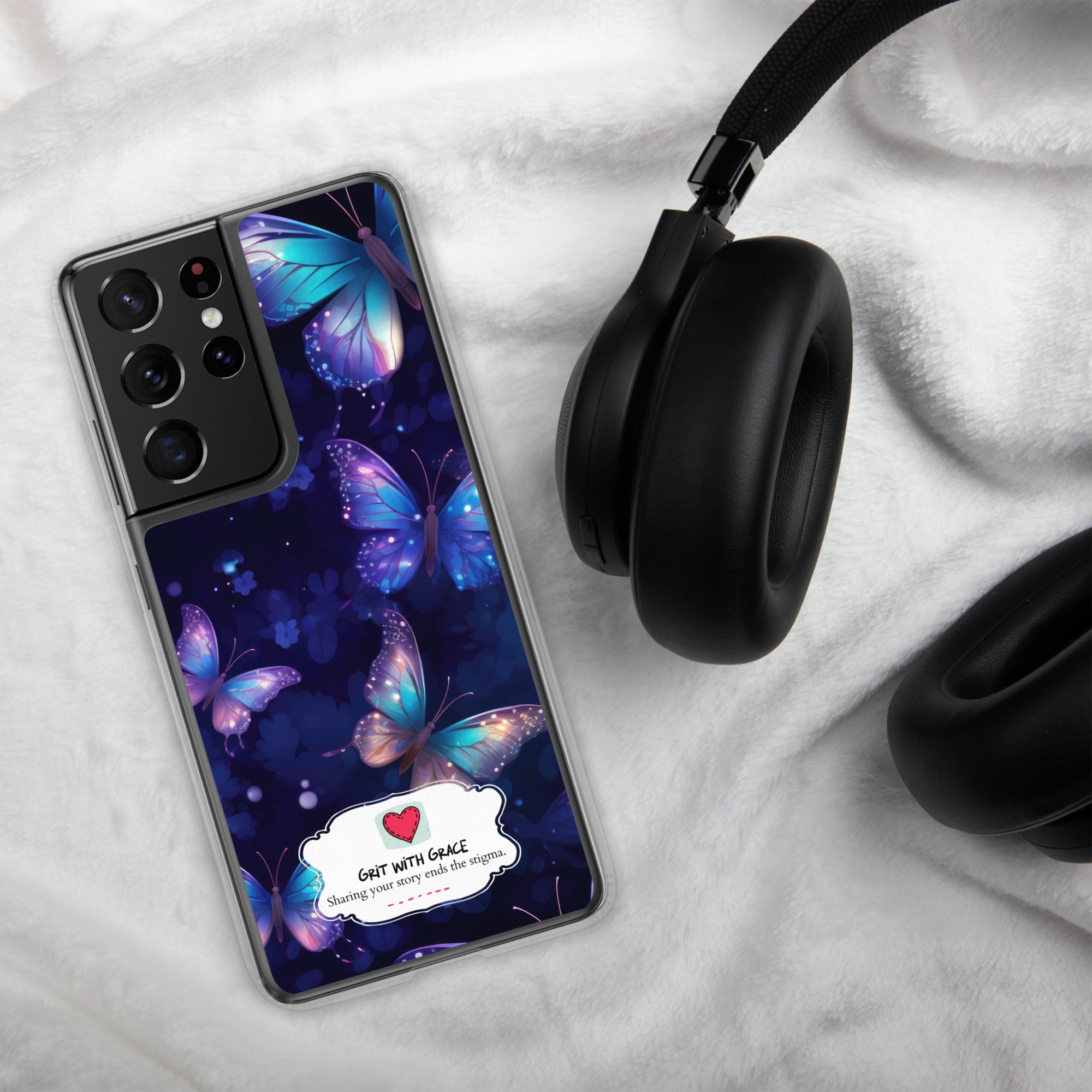 Butterfly Lover's Stylish Yet Protective Samsung Galaxy Case