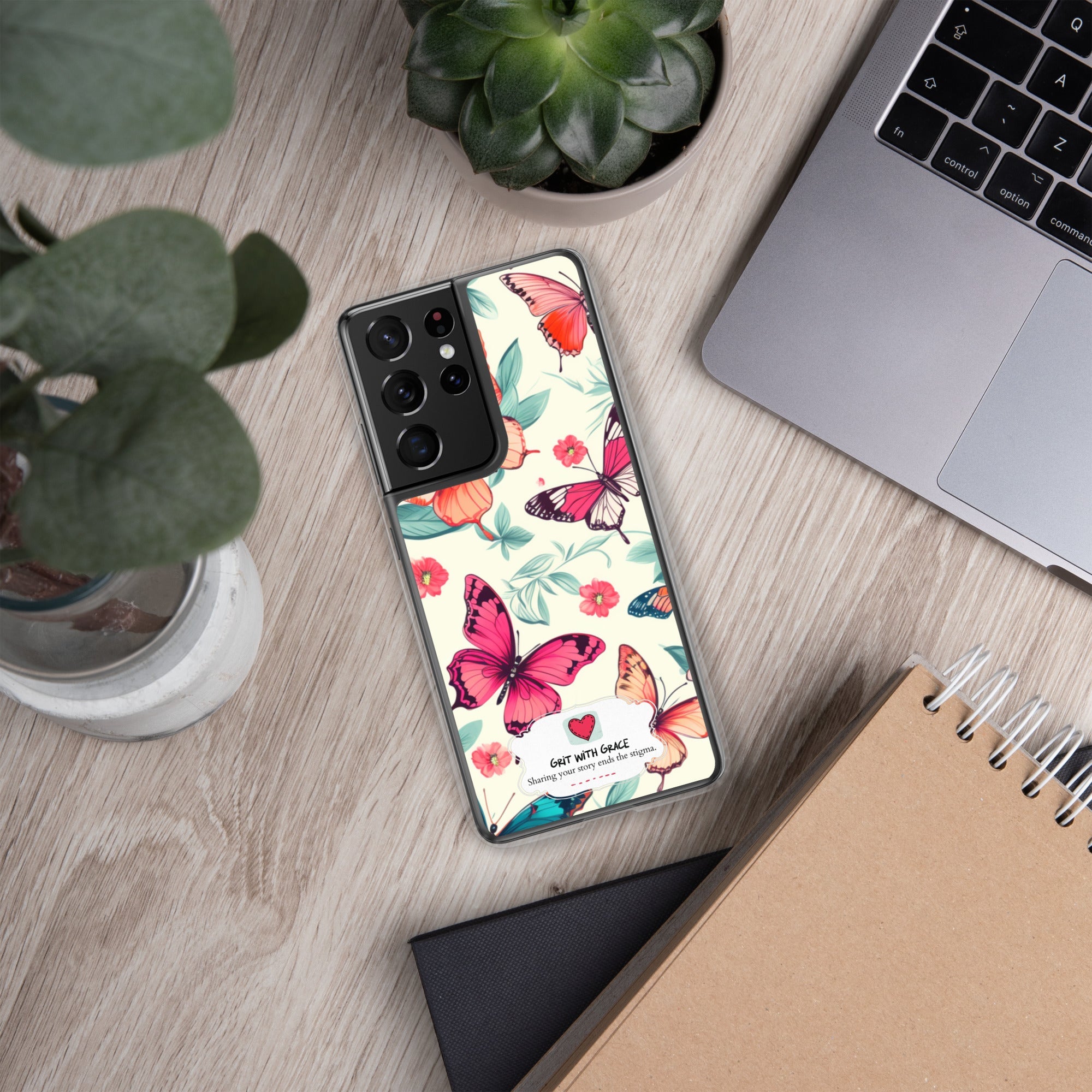 Butterfly Lover's Stylish Yet Protective Samsung Galaxy Case