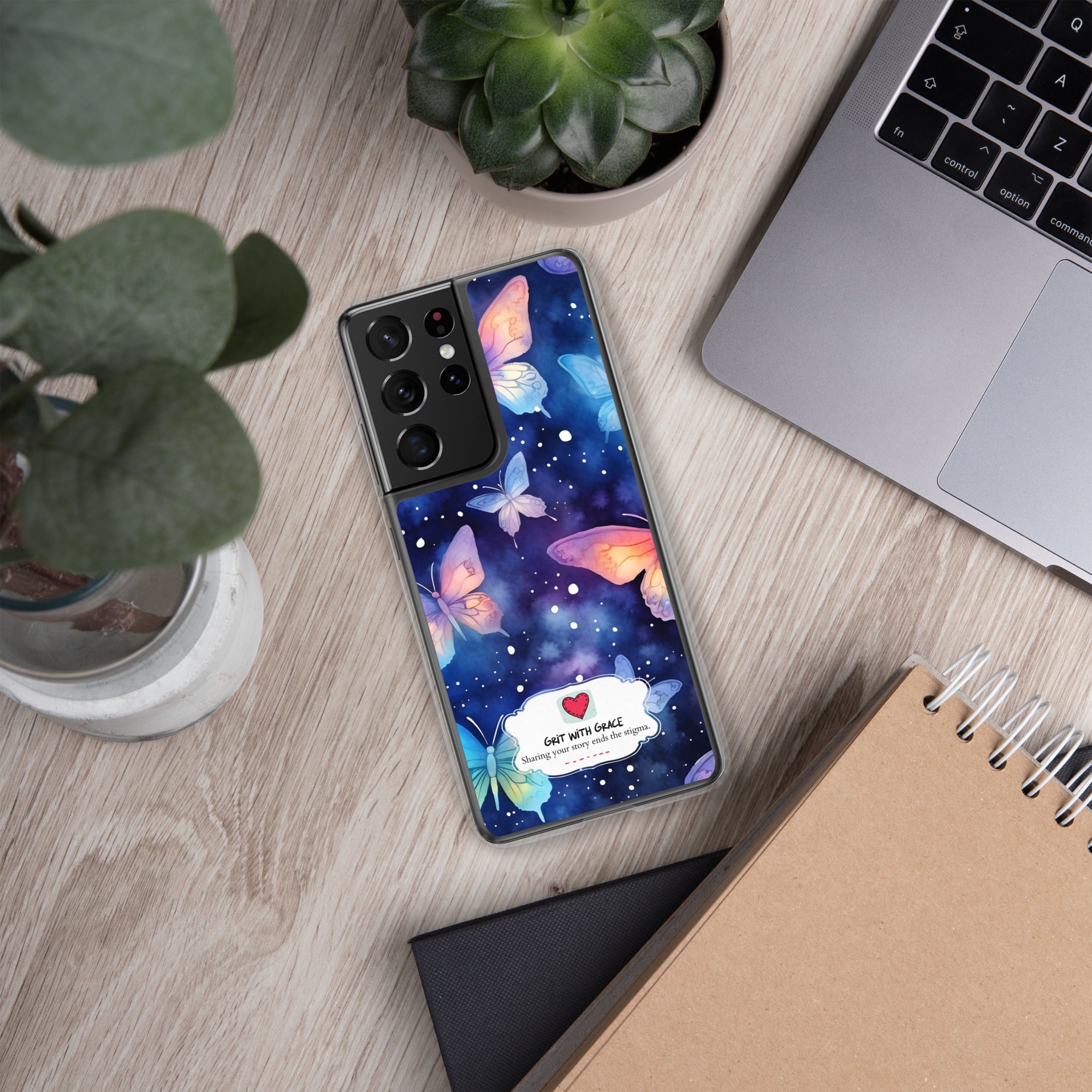 Butterfly Lover's Stylish Yet Protective Samsung Galaxy Case