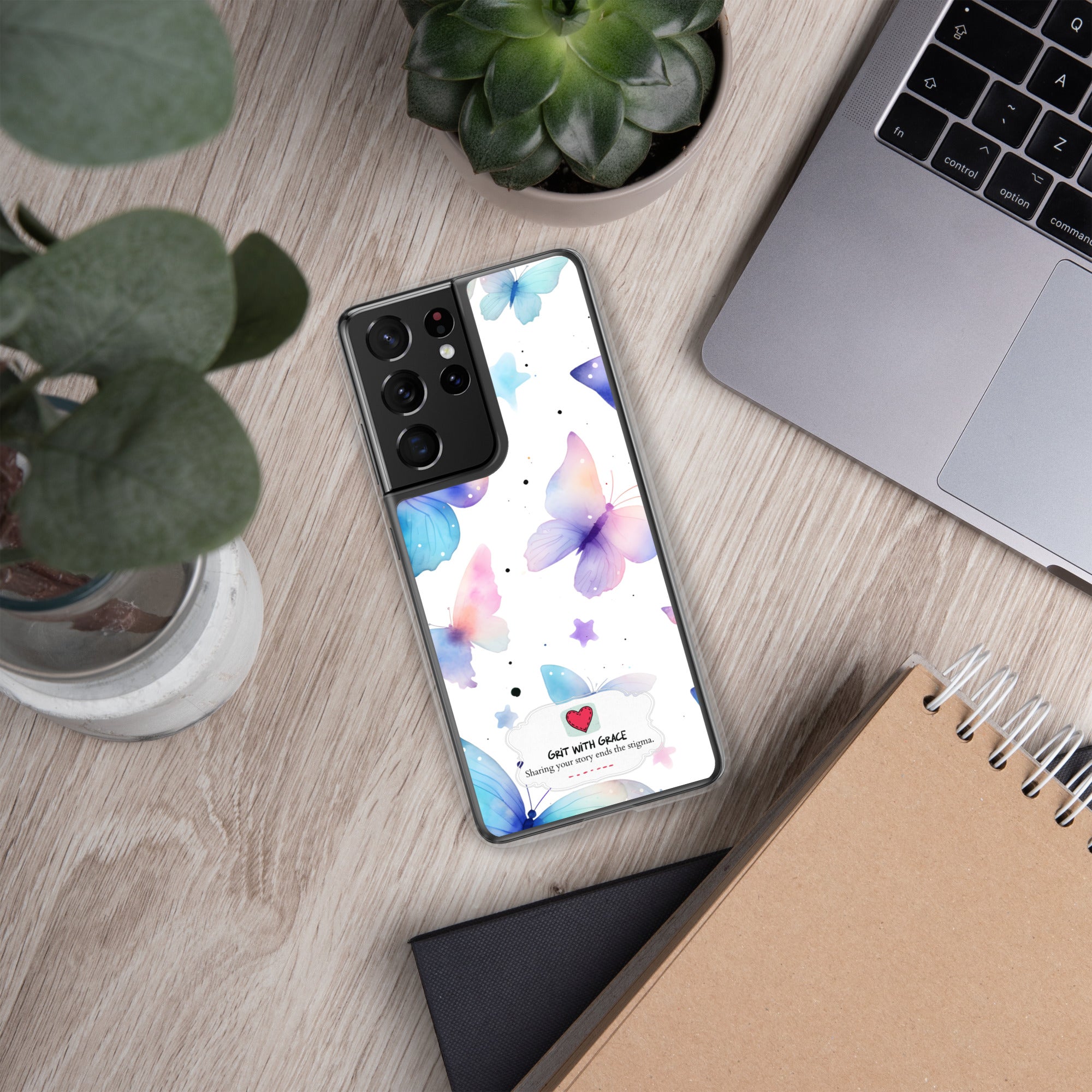 Butterfly Lover's Stylish Yet Protective Samsung Galaxy Case