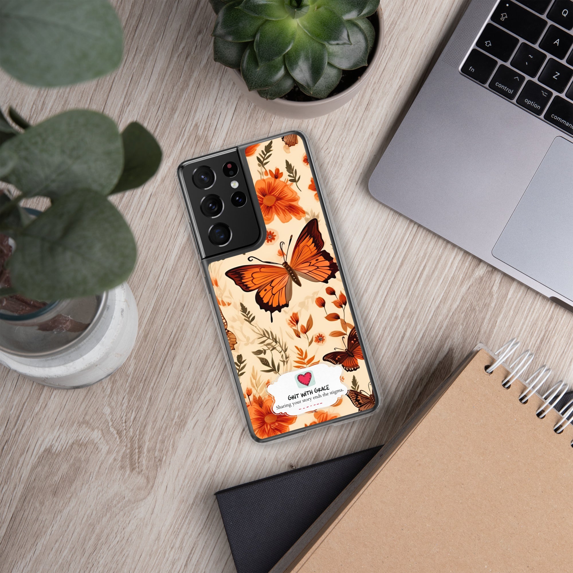 Butterfly Lover's Stylish Yet Protective Samsung Galaxy Case