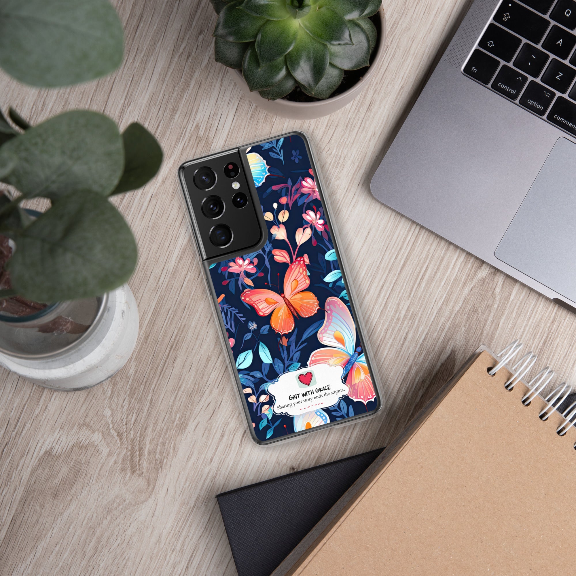 Butterfly Lover's Stylish Yet Protective Samsung Galaxy Case