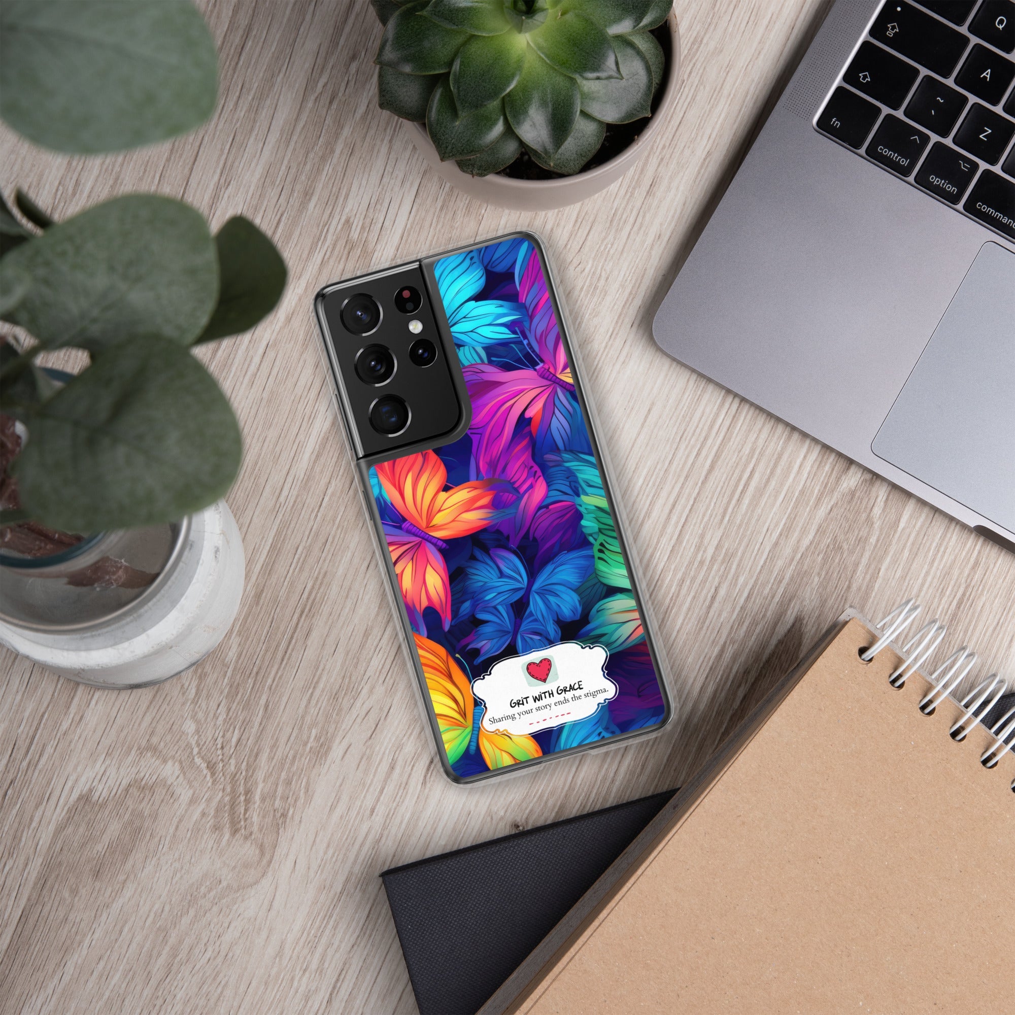 Butterfly Lover's Stylish Yet Protective Samsung Galaxy Case