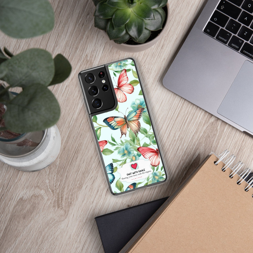 Butterfly Lover's Stylish Yet Protective Samsung Galaxy Case