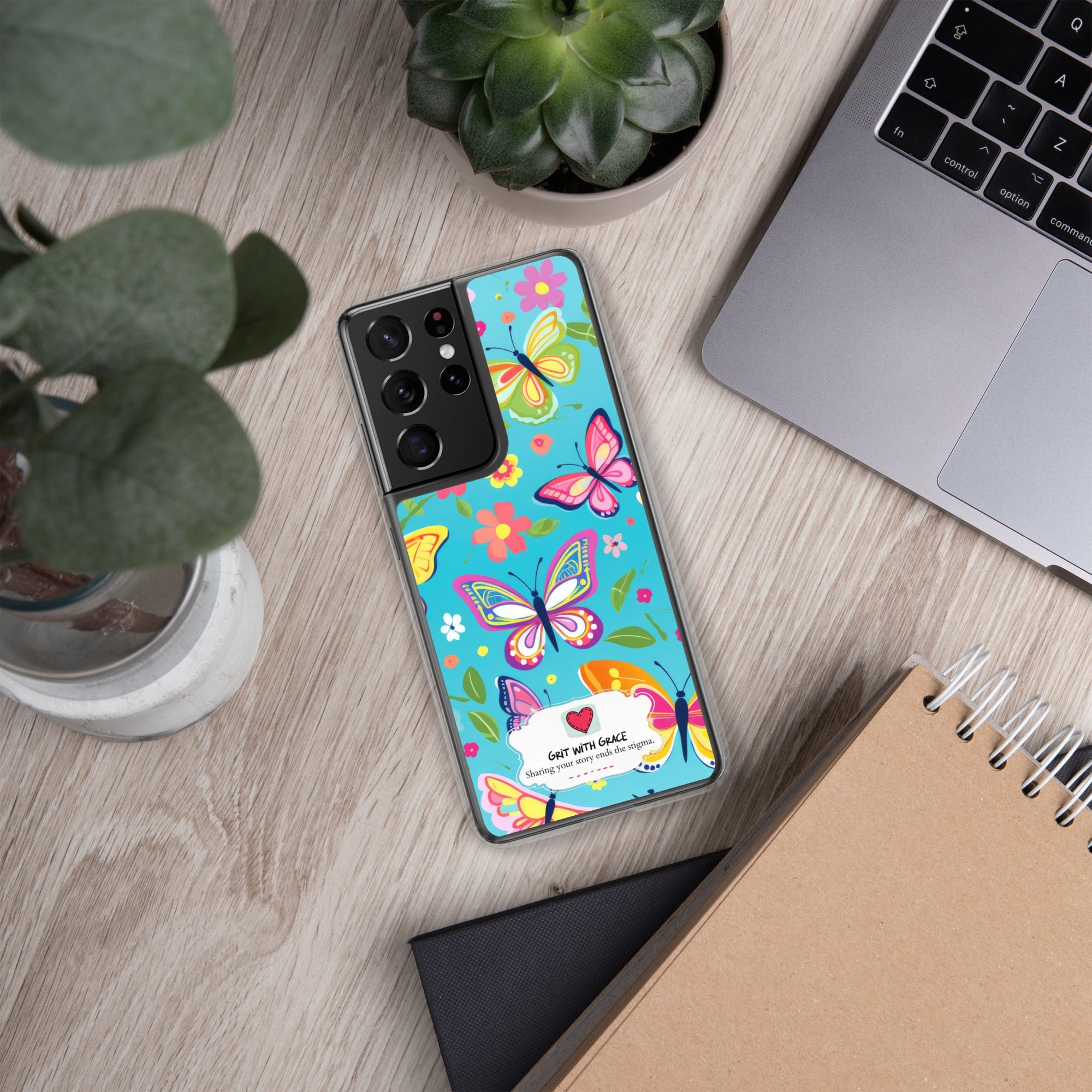 Butterfly Lover's Stylish Yet Protective Samsung Galaxy Case