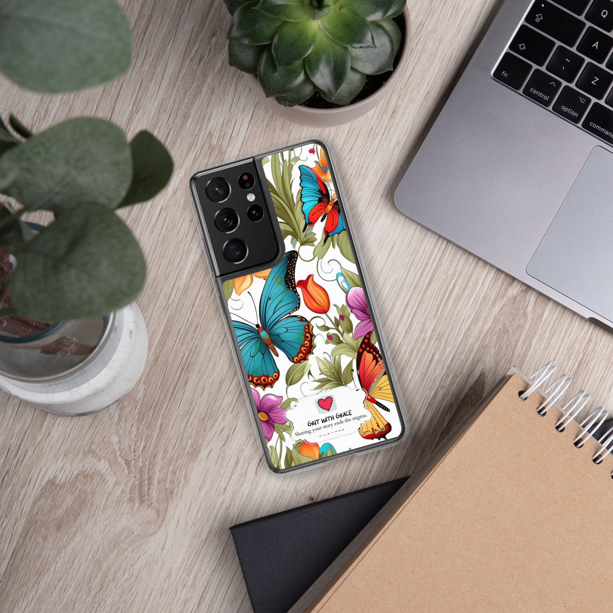 Butterfly Lover's Stylish Yet Protective Samsung Galaxy Case