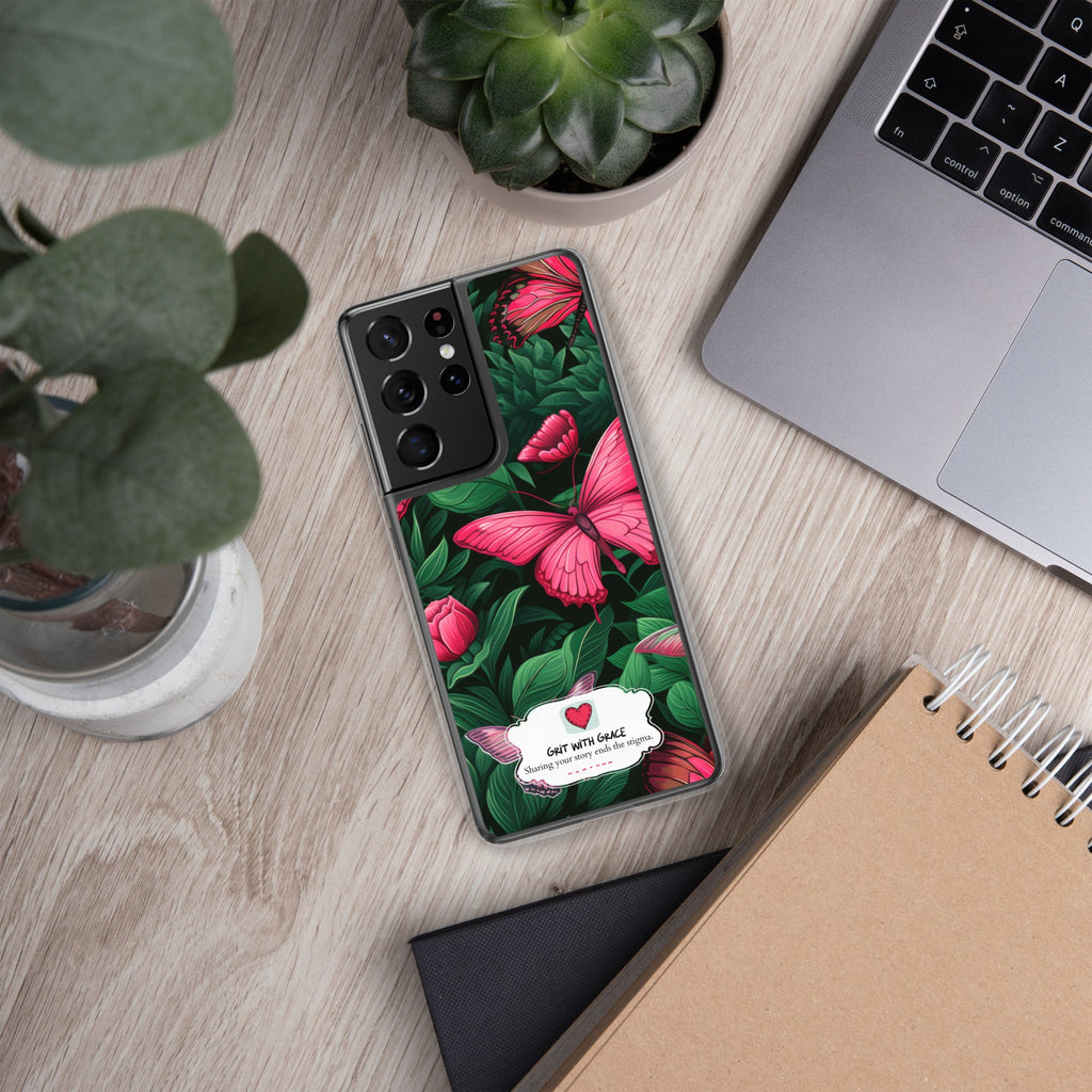 Butterfly Lover's Stylish Yet Protective Samsung Galaxy Case