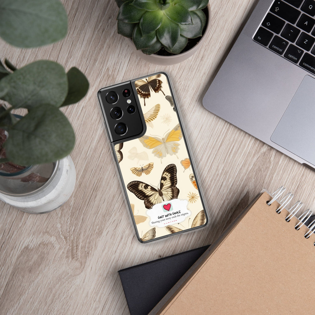 Butterfly Lover's Stylish Yet Protective Samsung Galaxy Case