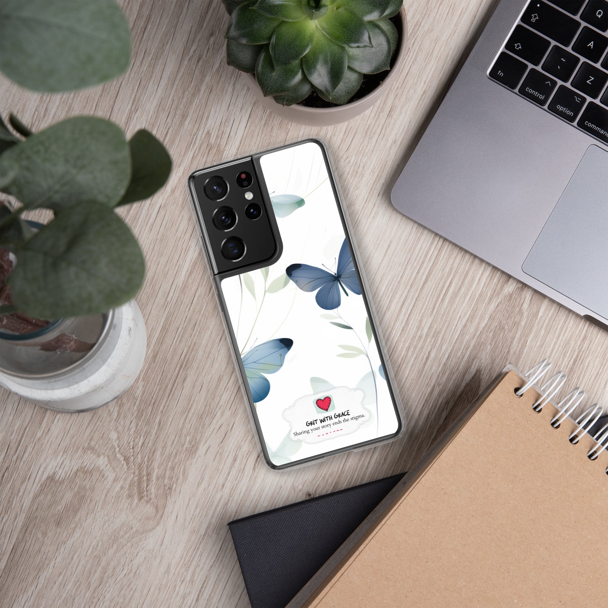 Butterfly Lover's Stylish Yet Protective Samsung Galaxy Case