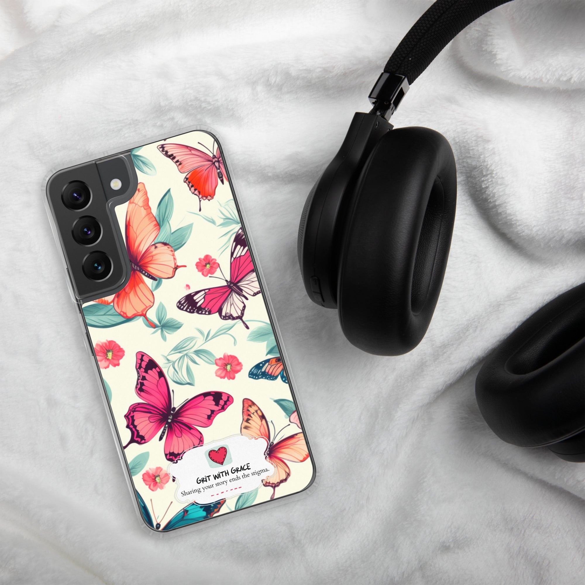 Butterfly Lover's Stylish Yet Protective Samsung Galaxy Case