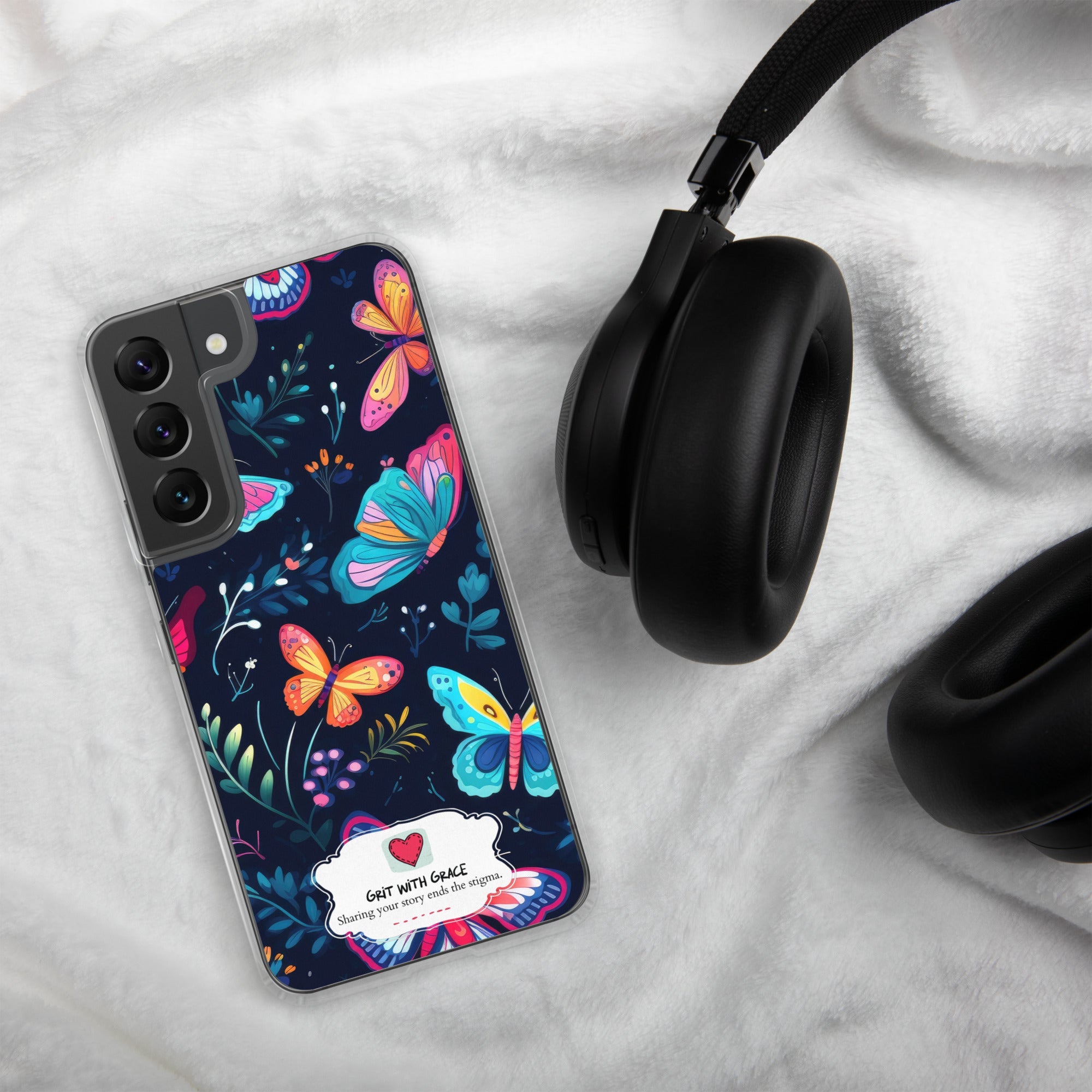 Butterfly Lover's Stylish Yet Protective Samsung Galaxy Case